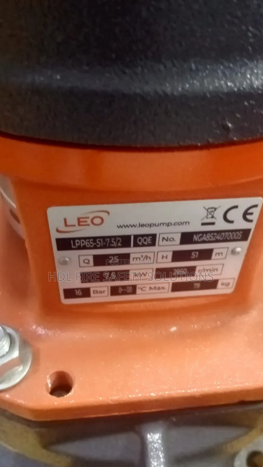 7.5kw Vertical Inline Pump (Leo Pumps)