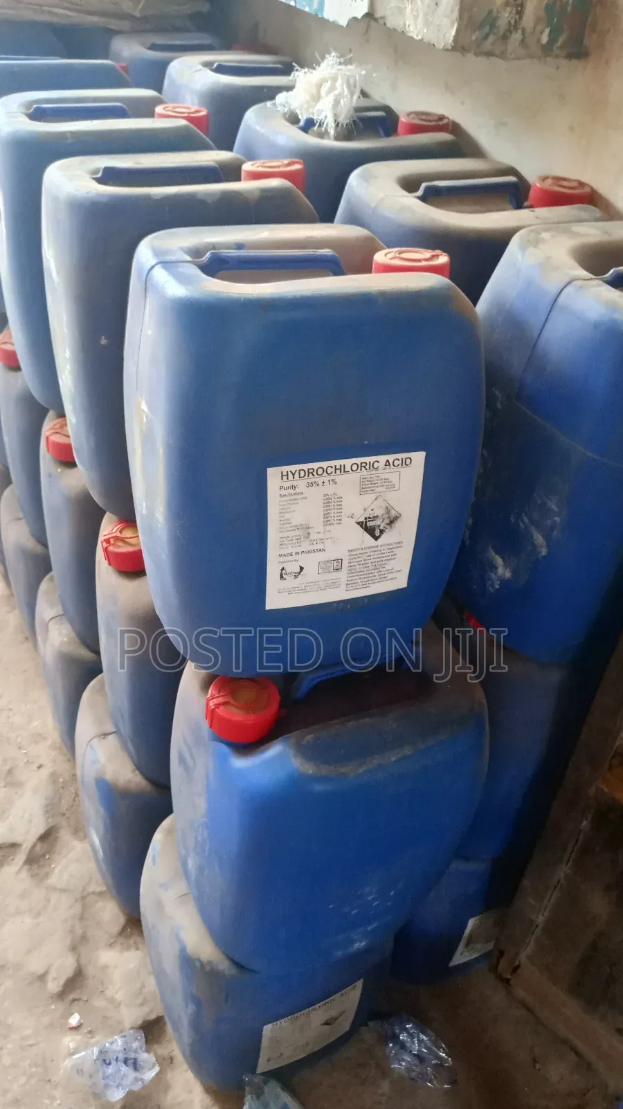 Hydrochloric Acid 30 Liters