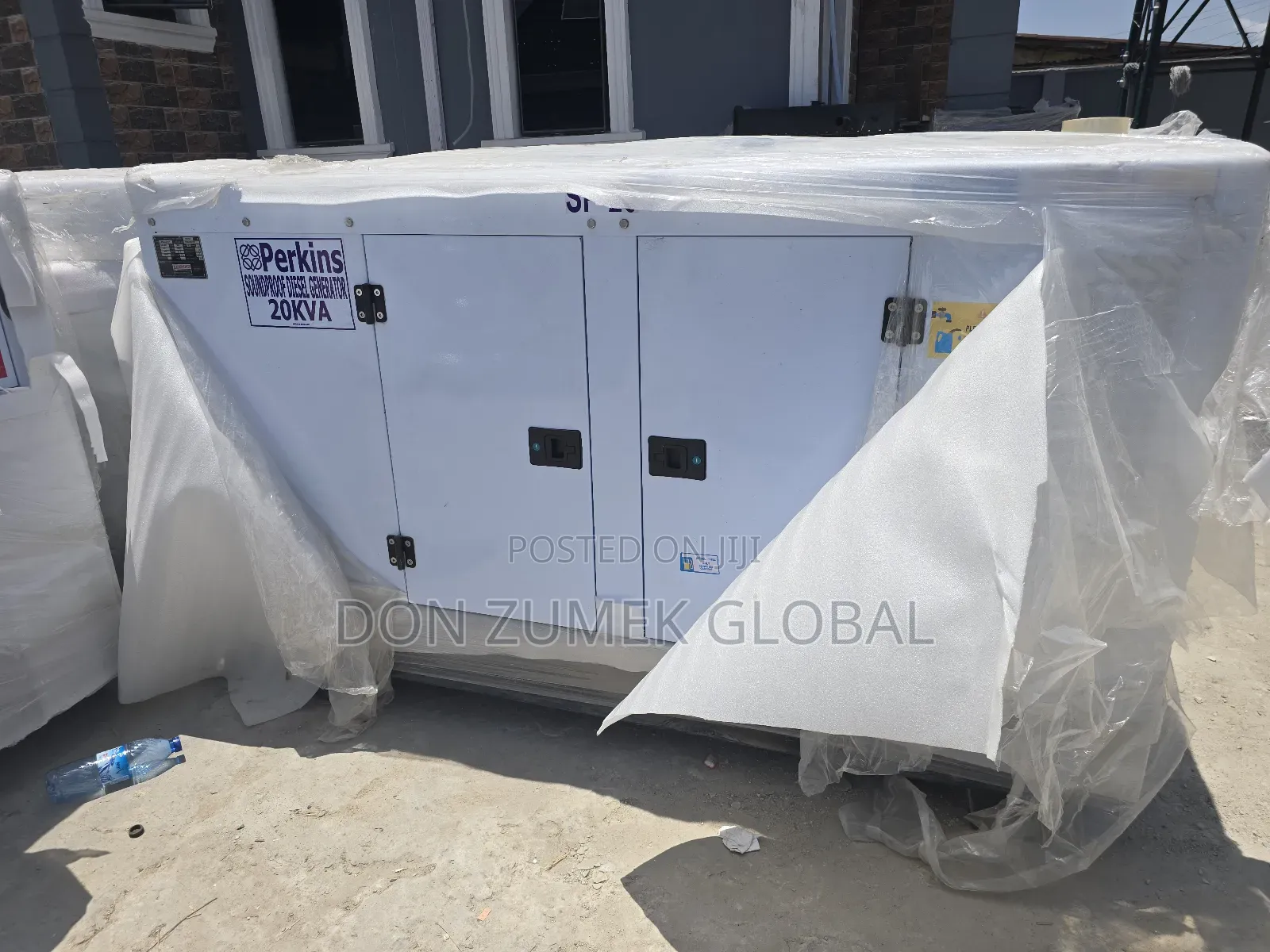 80kva Original Perkings Soundproof Diesel Generator.