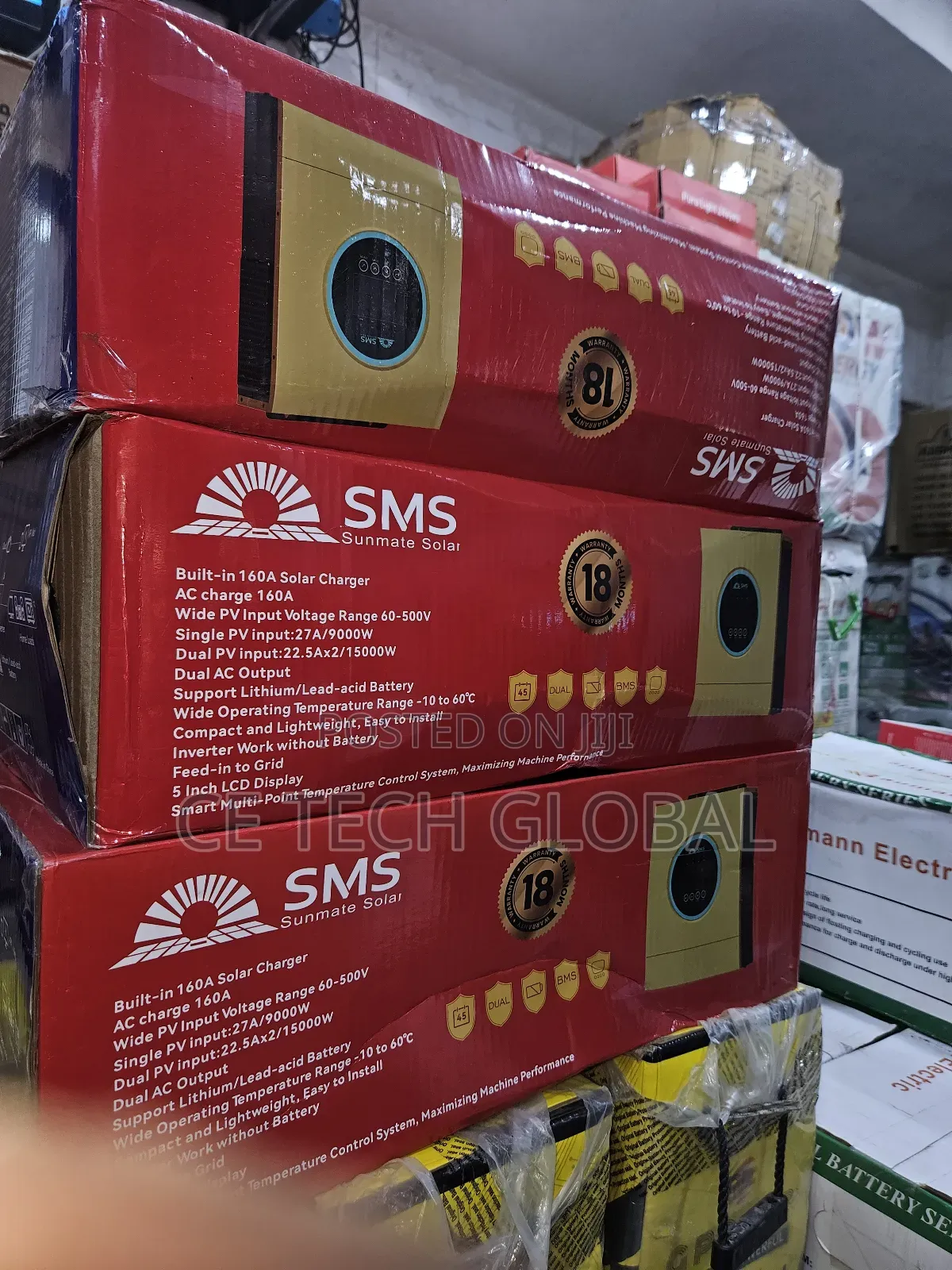 SMS 12kva 48v Hybrid Inverter
