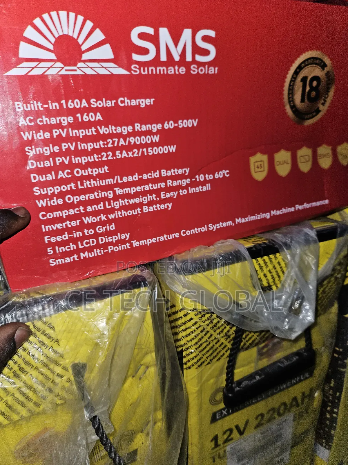 SMS 12kva 48v Hybrid Inverter