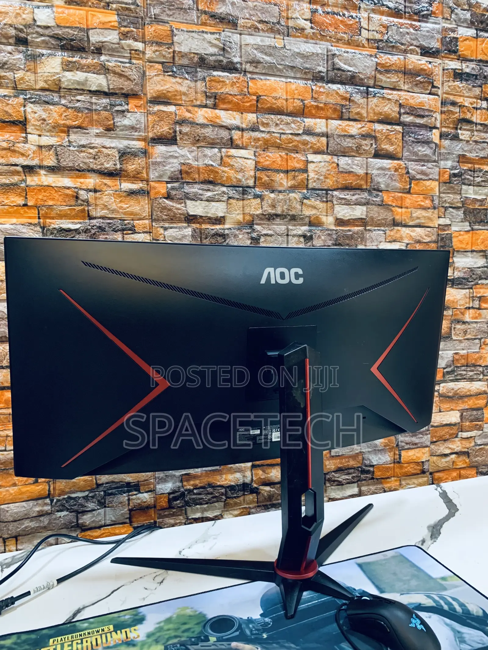 Aoc Gaming 34-Inch WQHD Curved Monitor.