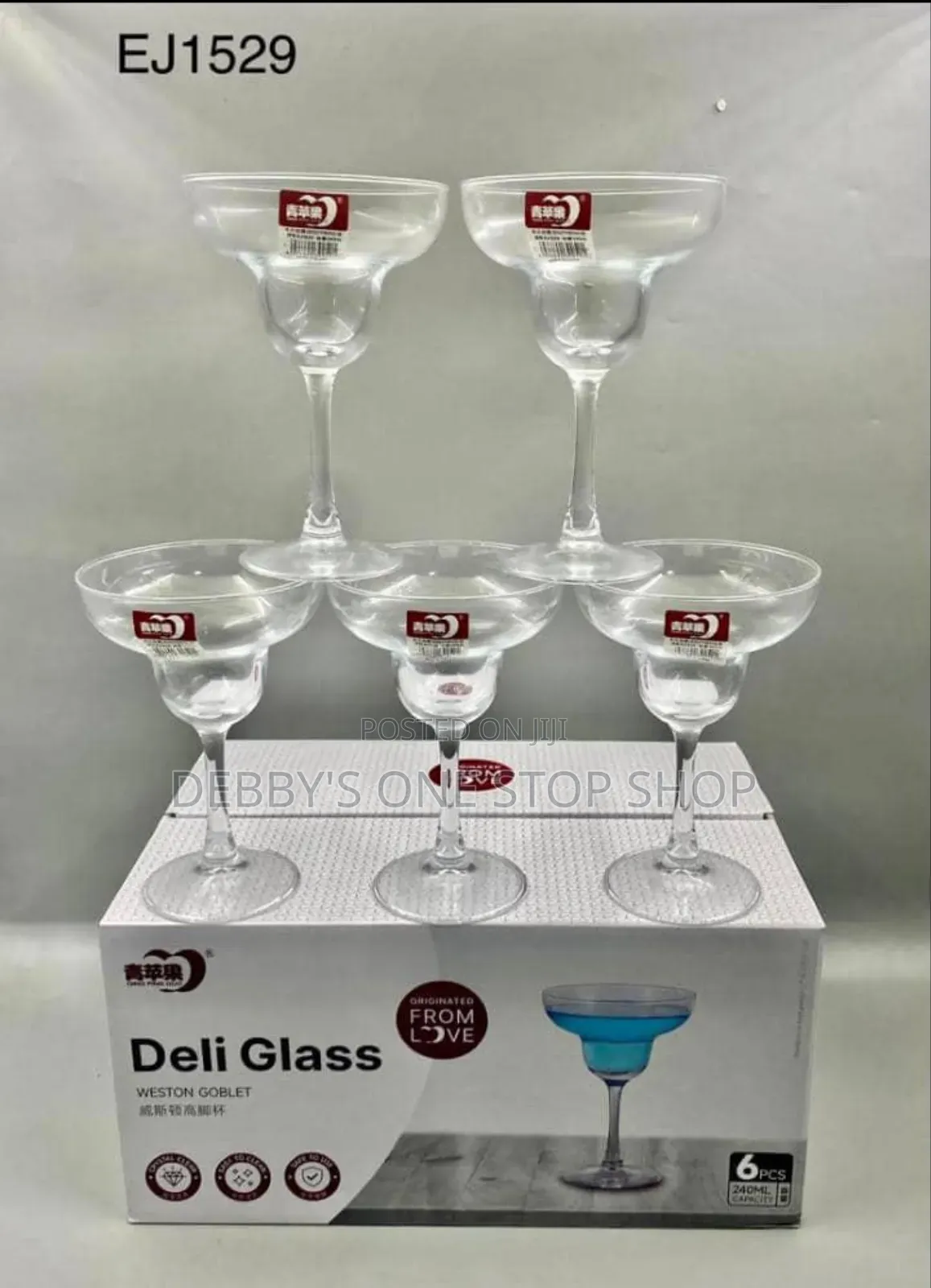 6 Pieces Cocktail Glass Cup