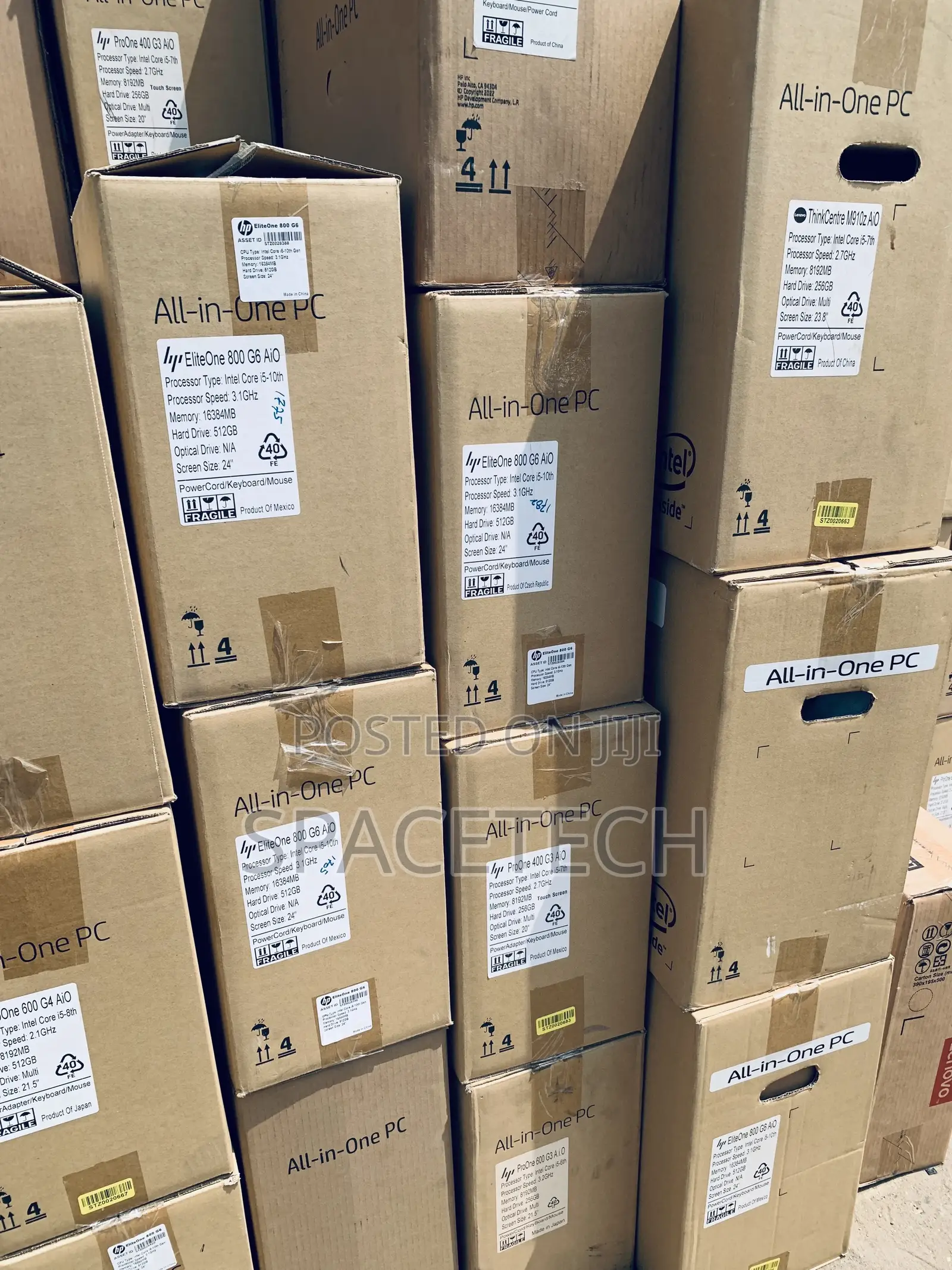 New Desktop Computer HP EliteOne 800 G3 16GB Intel Core i5 SSD 256GB