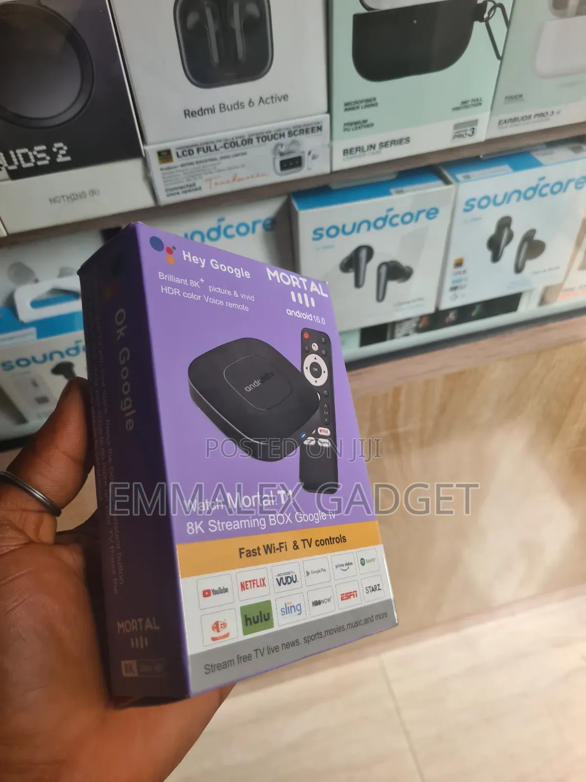 Mortal T1 Streaming Box Google Tv