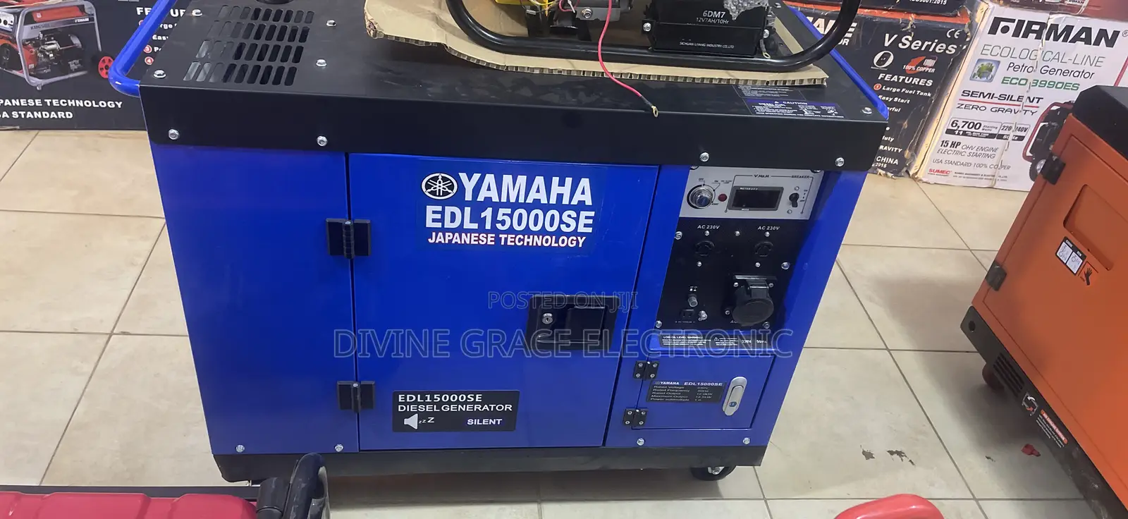 Brand New 12kva Yamaha Soundproof Japanese Technology Generator