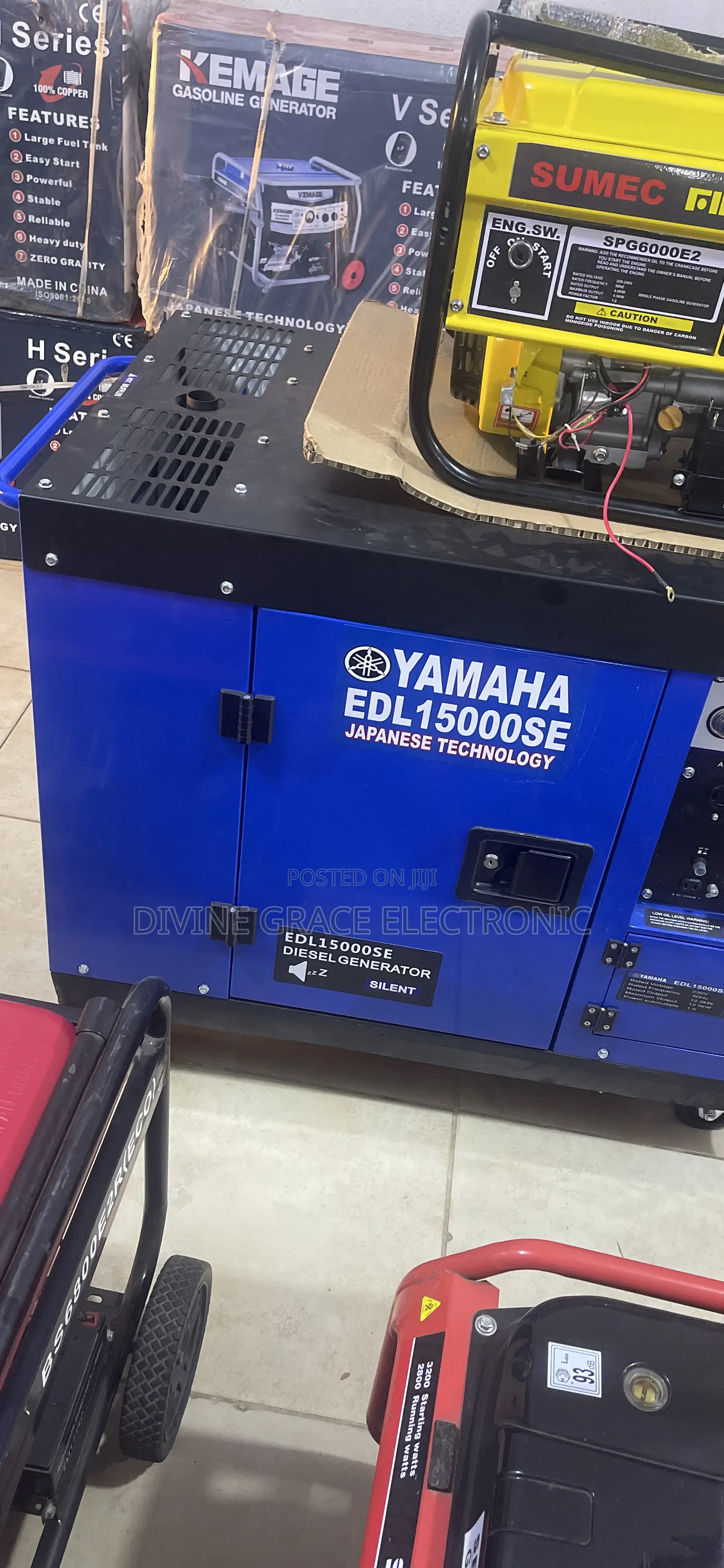 Brand New 12kva Yamaha Soundproof Japanese Technology Generator