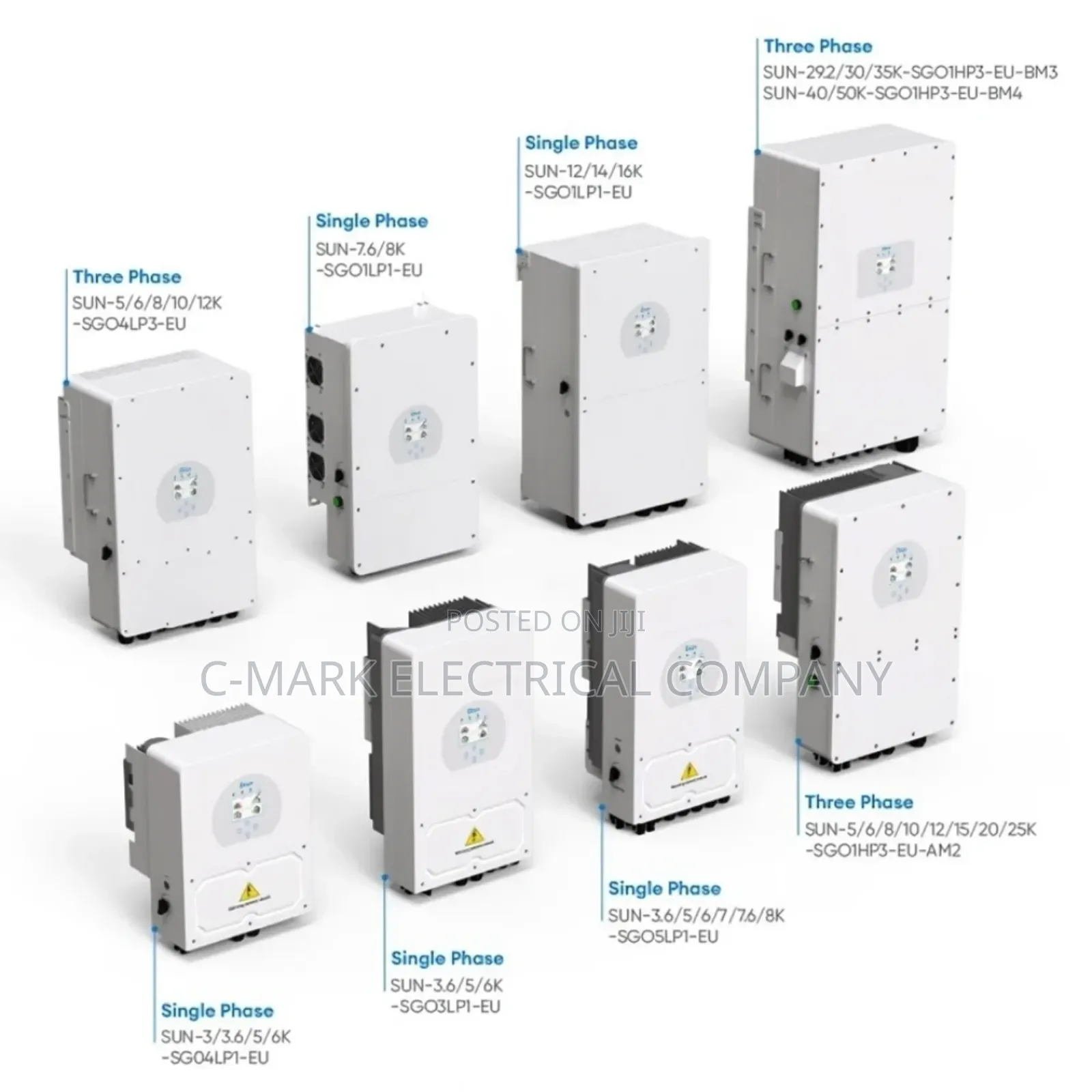 Deye Sun-5/6//50kw Home Use Low Voltage 3phase Hybrid Inv