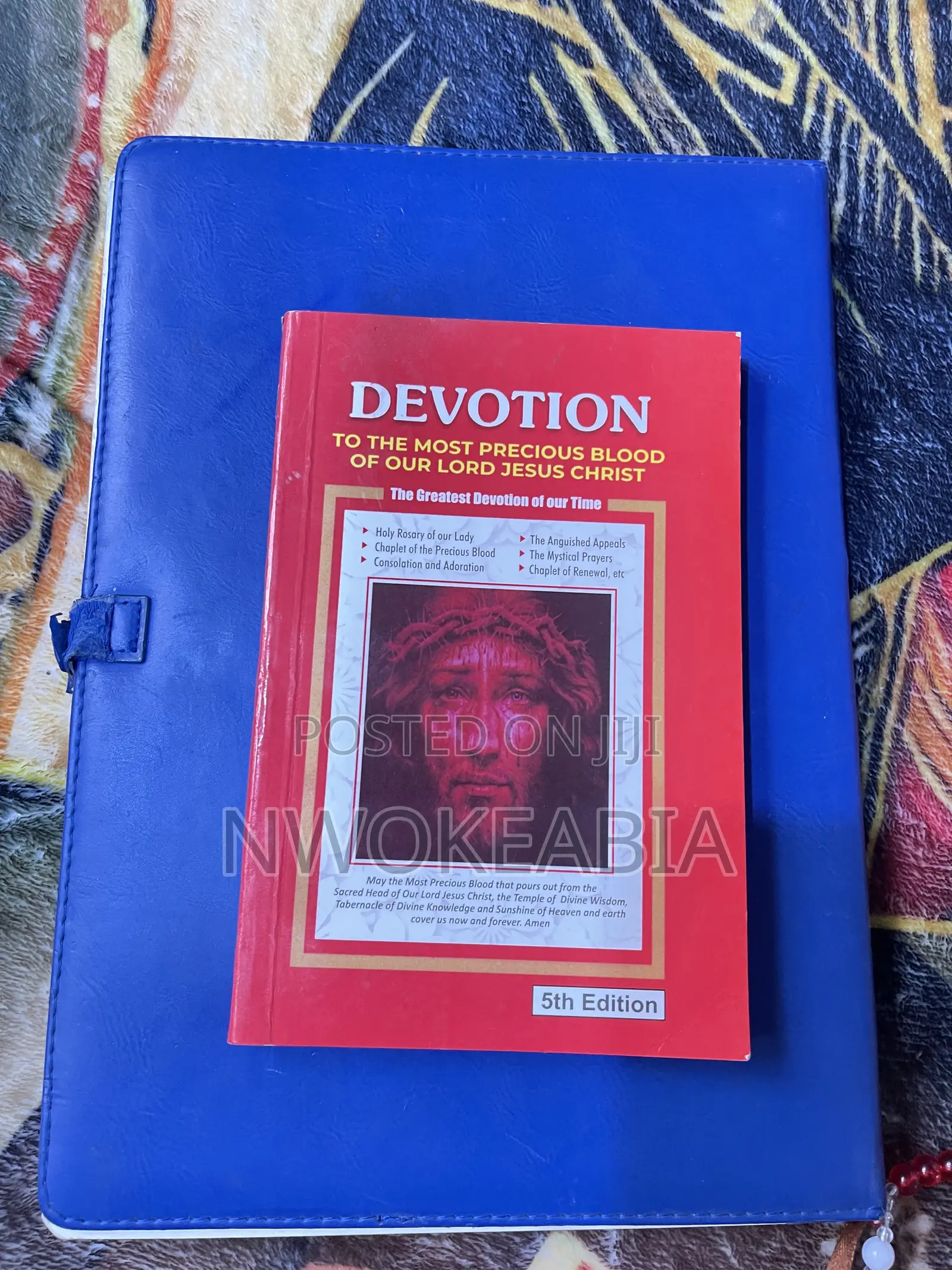 Precious Blood of Jesus Prayer Book/Rosary