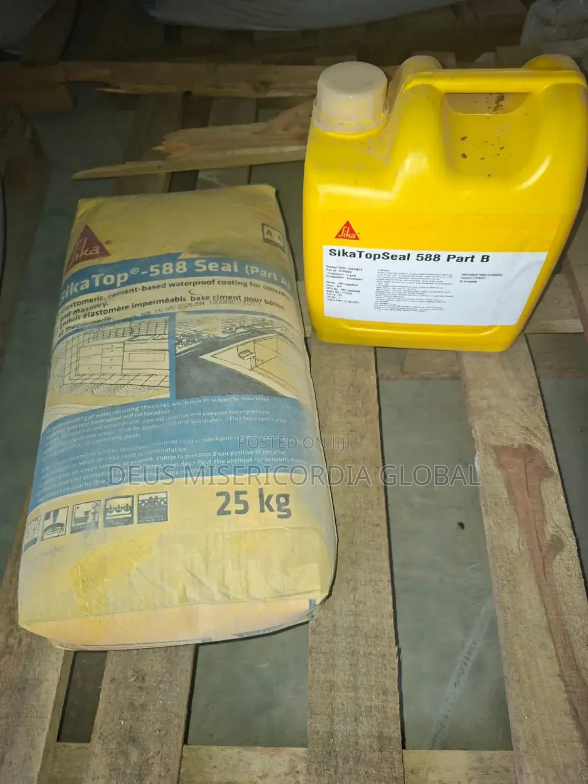 Sikatop Seal (A+B) 588[An Elastomeric Cement Base Waterproof Coating