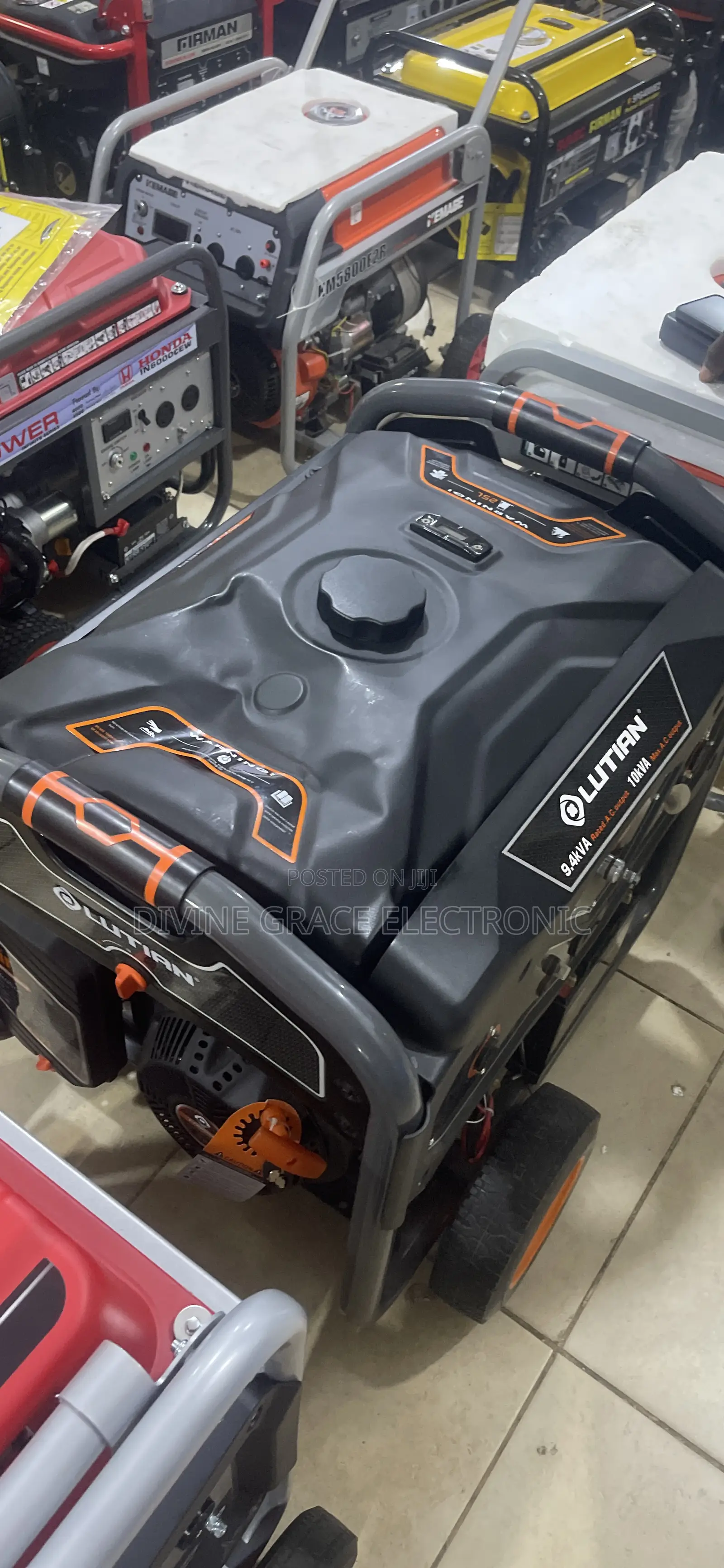 10.5kva Brand New Lutian Petrol Generator