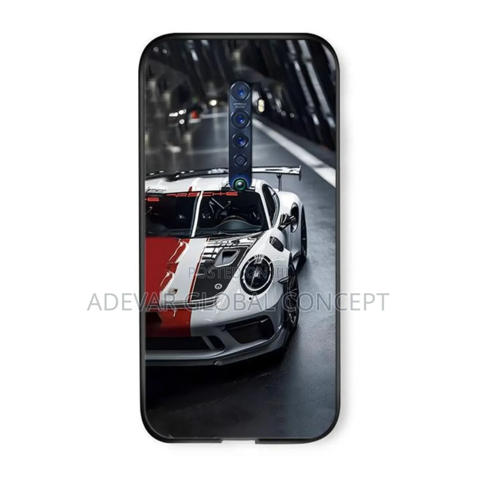 Oppo Reno2z Racing Tempred Glass Terang Bekas Cover Pouch