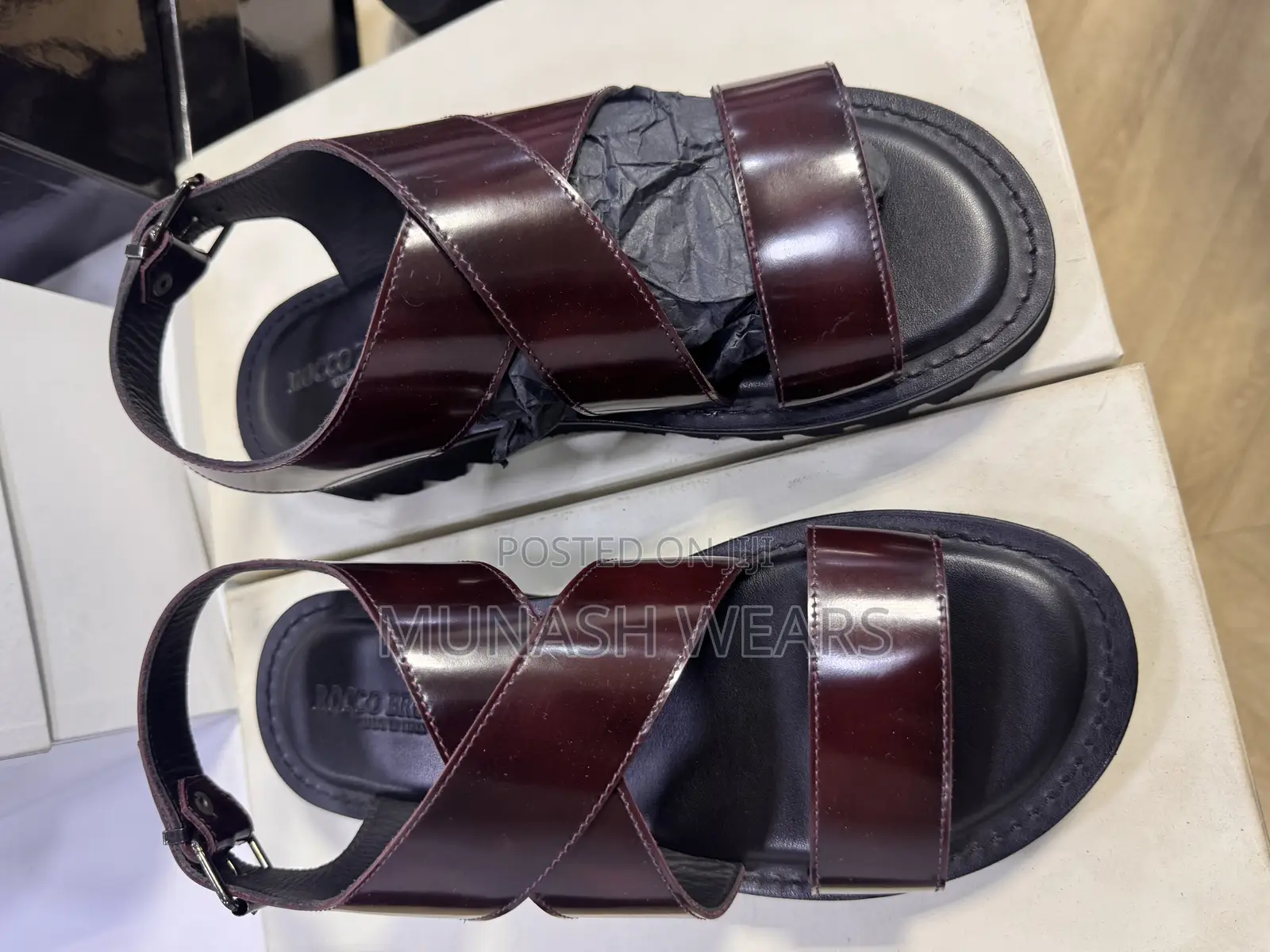 Original Italian Leather Sandal for Men 40-46