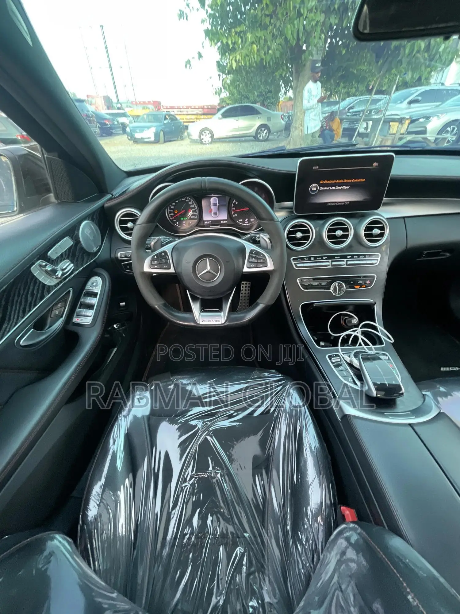 Mercedes-Benz C43 4Matic Sedan AWD (3.0L V6 9AM) 2018 Black