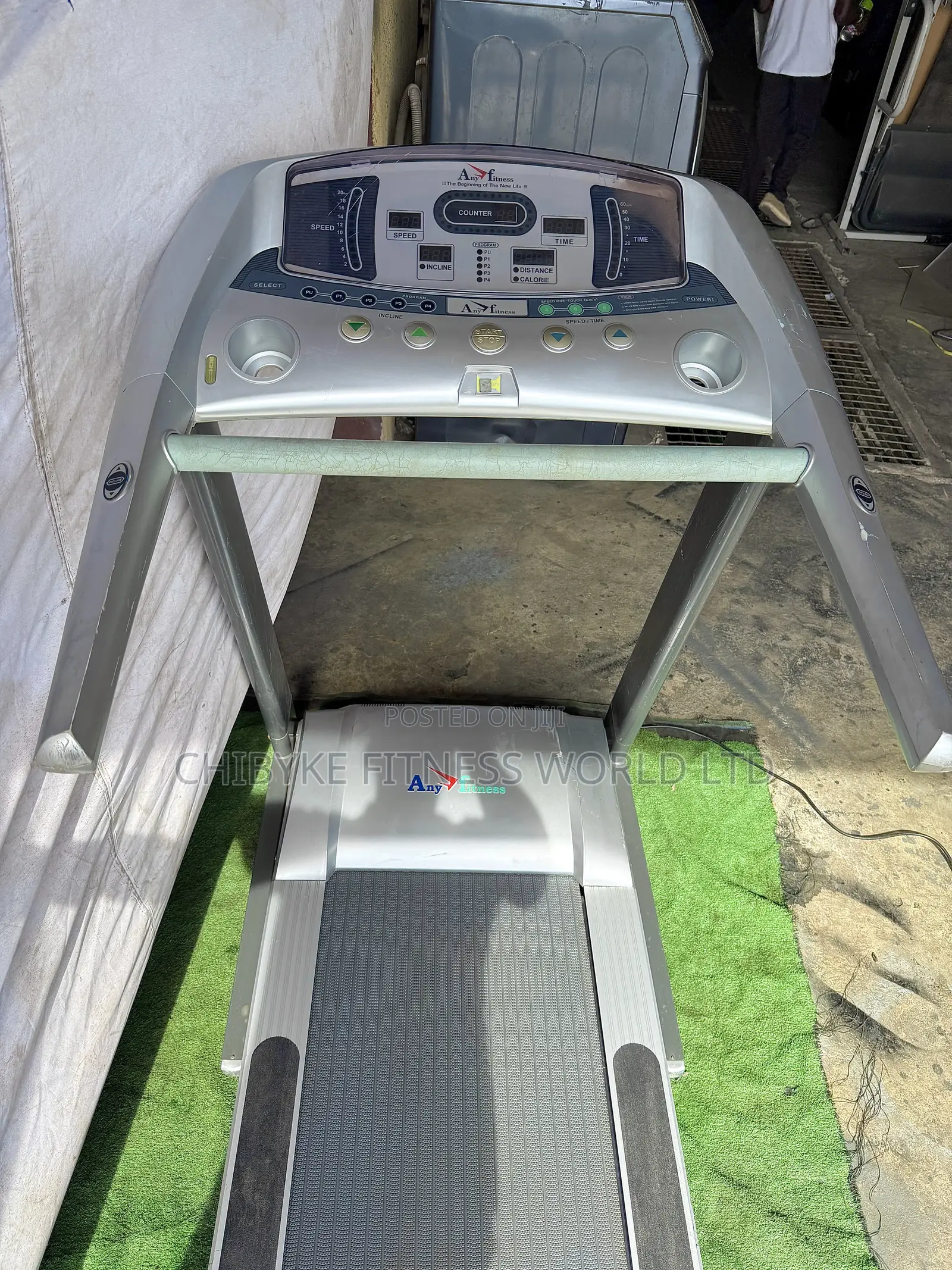 Anyfitness 7hp Commercial Treadmill With Auto Incline