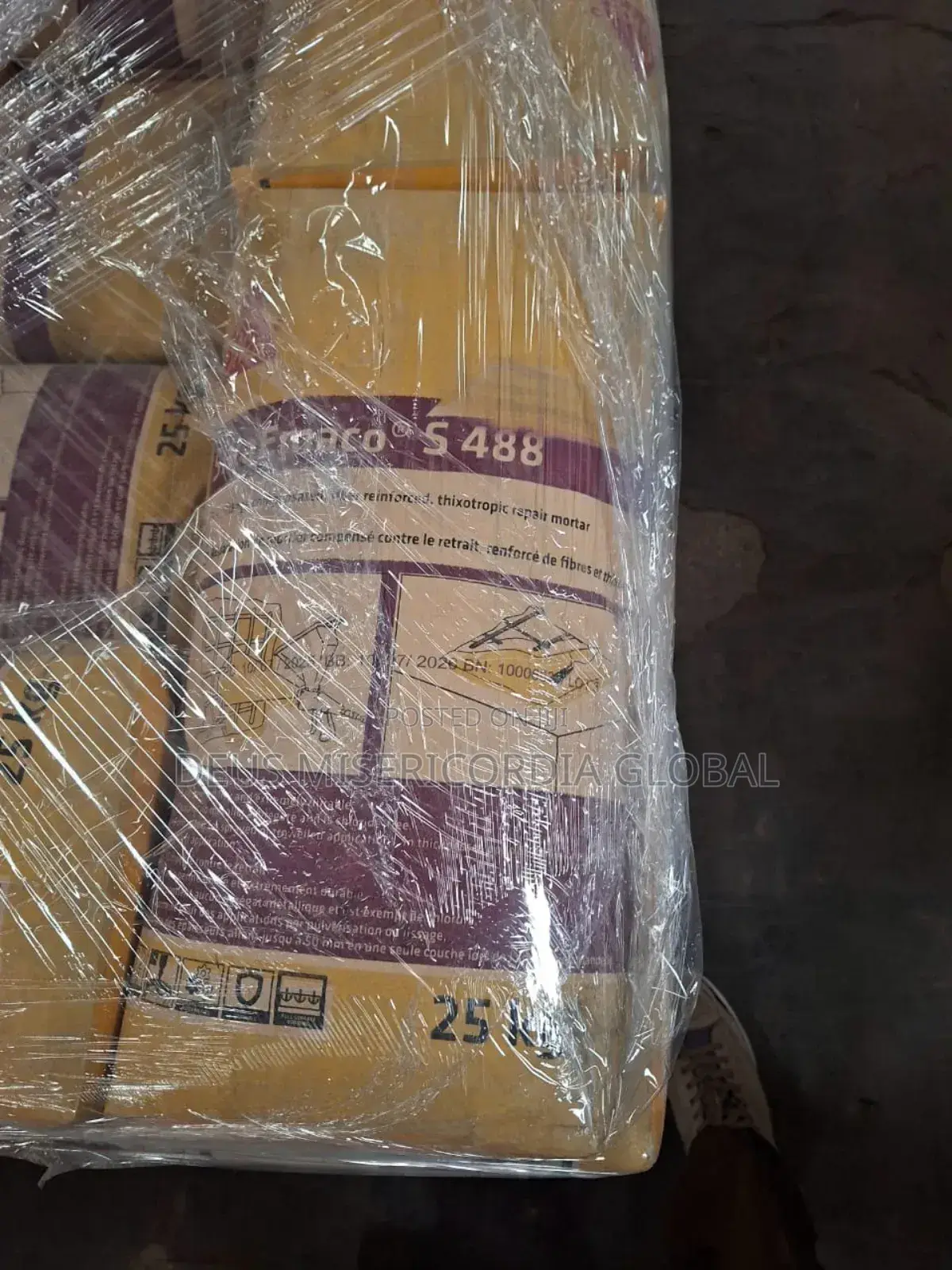 Sika Emaco S488.[Dual Shrinkage Compensated, Fibre Reinforce Repair Mt