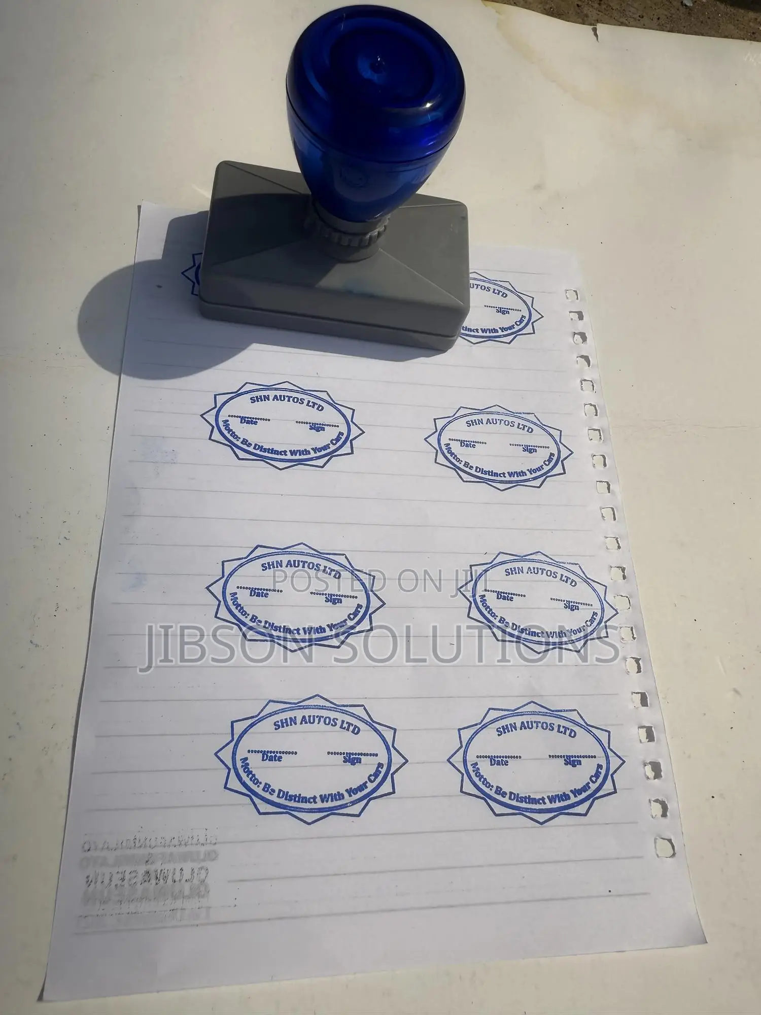 Official Stamp