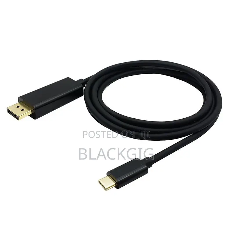 Dp to Typc Cable Displayport Typec Cord Laptop Camera Hd Display