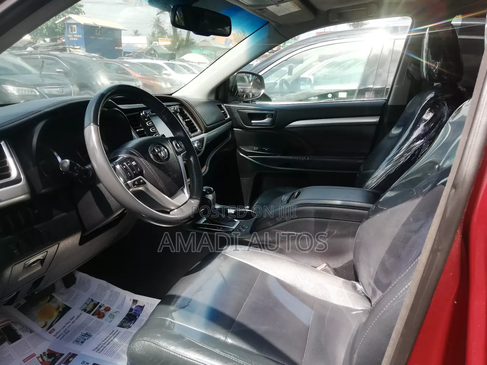 Toyota Highlander XLE 4dr SUV AWD (3.5L 6cyl 6A) 2014 Red
