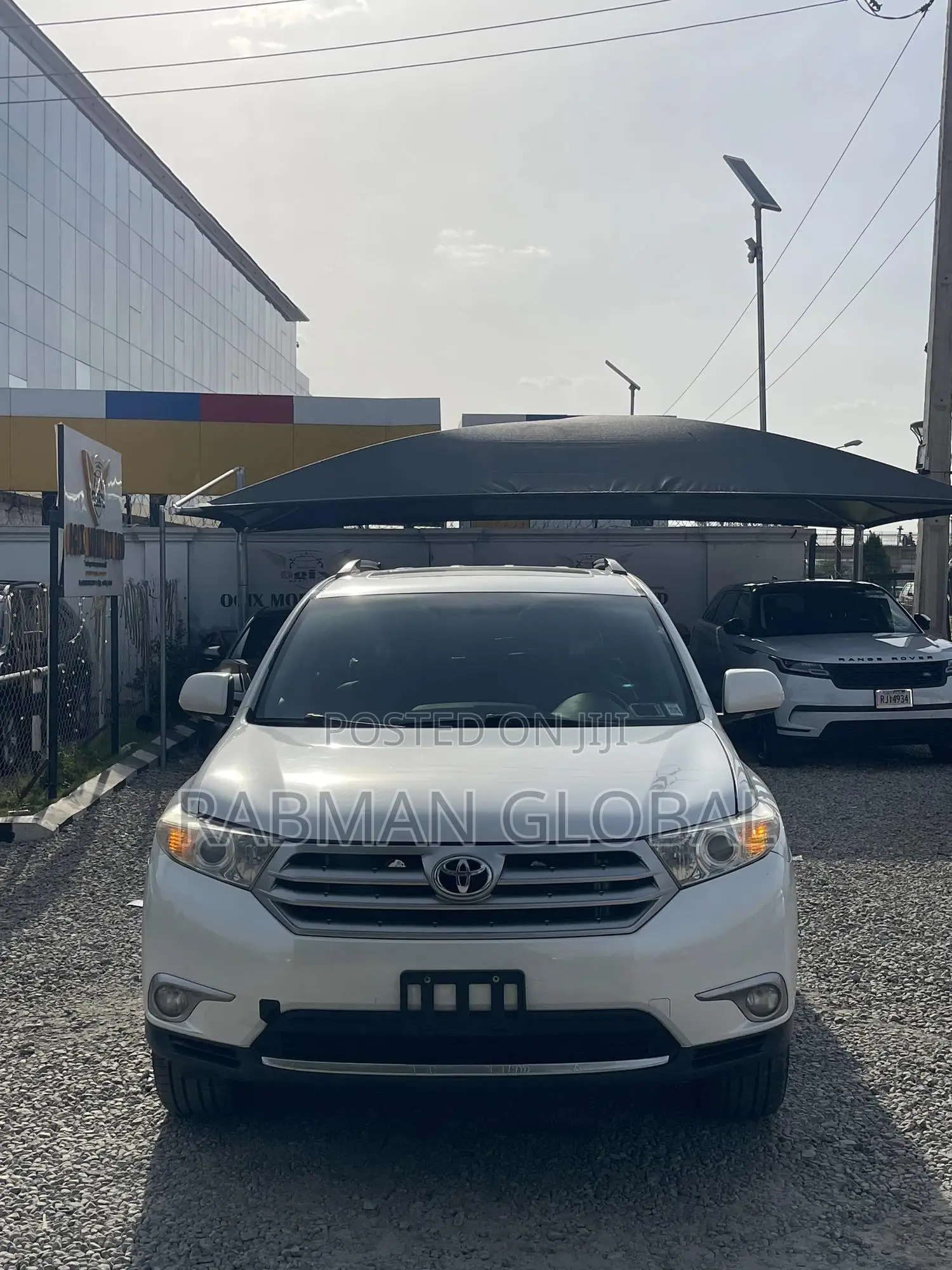 Toyota Highlander Limited 2012 White