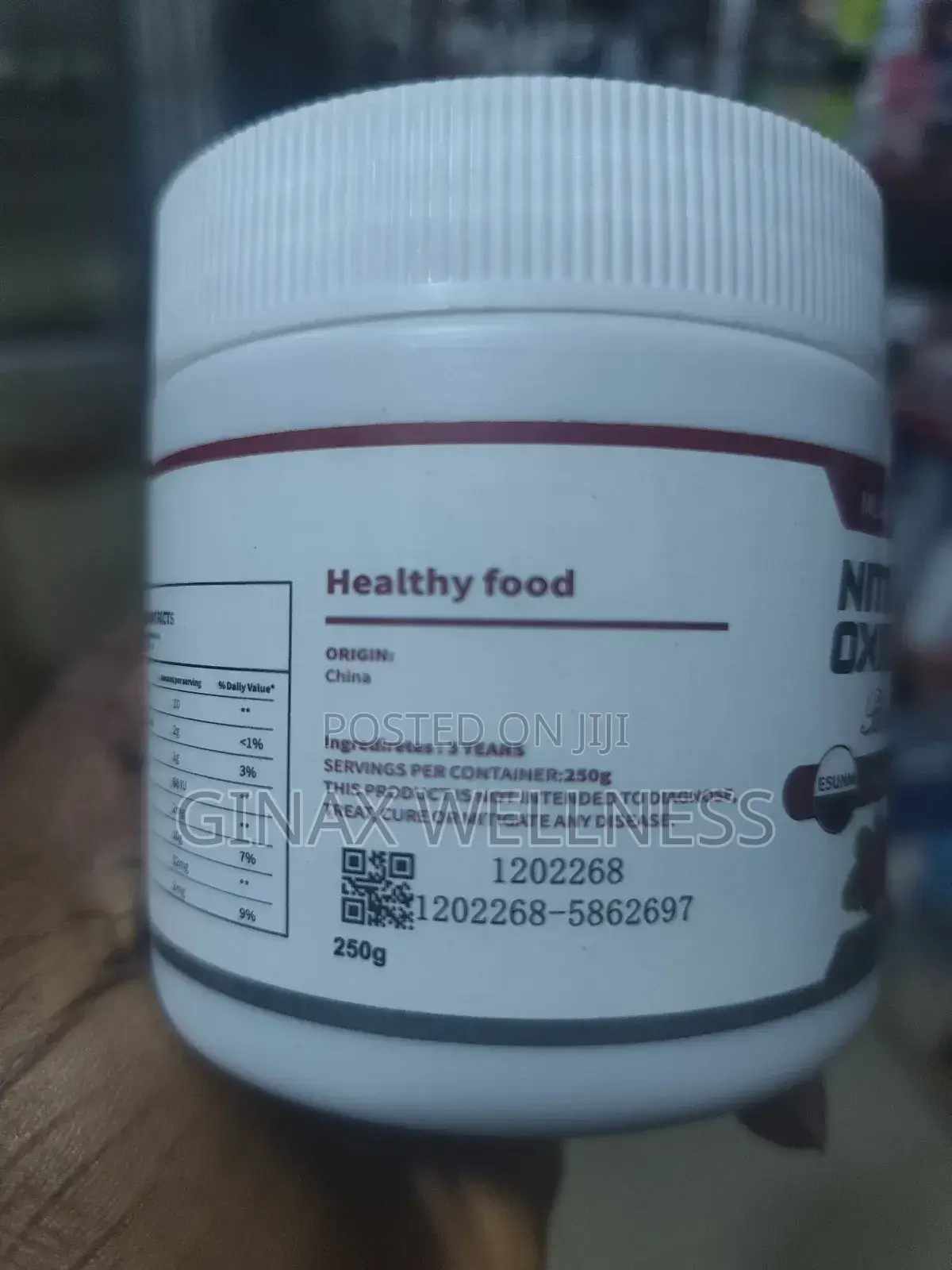 Nitric Oxide Beets Powder (250 Grams, 40 Servings, Berry Flavor)