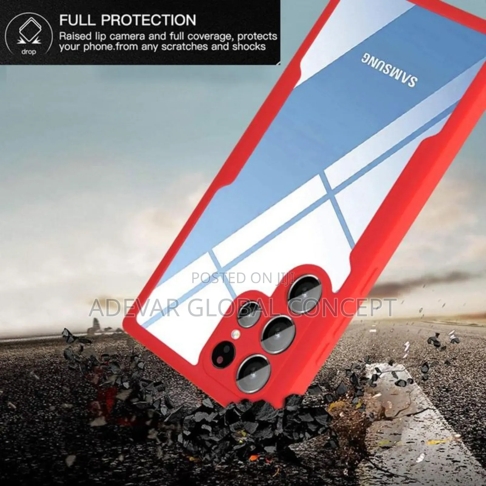 Samsung Galaxy A72 4g Full Coverage Shell Film Protective Cover Pouch