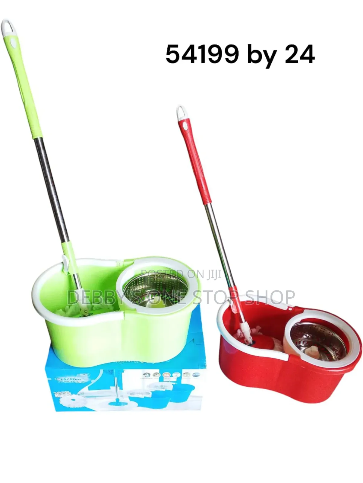 Mop With Bucket Plastic Spiner