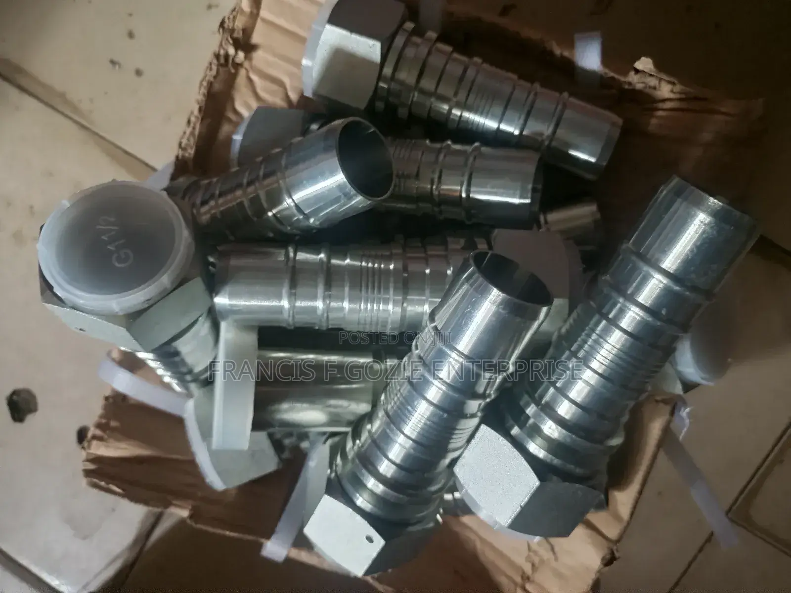 High Pressure Fittings for Six Wire Hoses 1"
