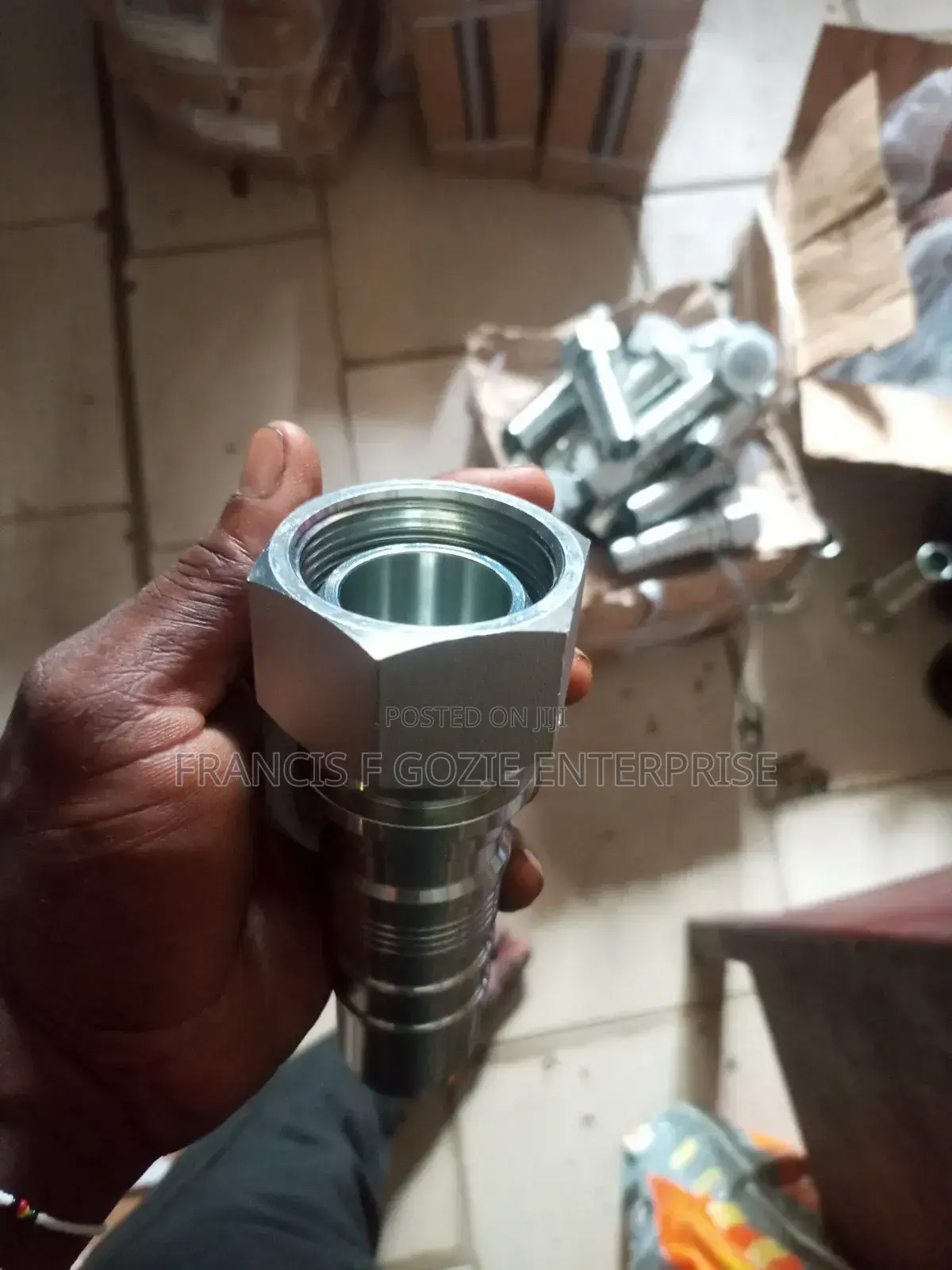 High Pressure Fittings for Six Wire Hoses 1"
