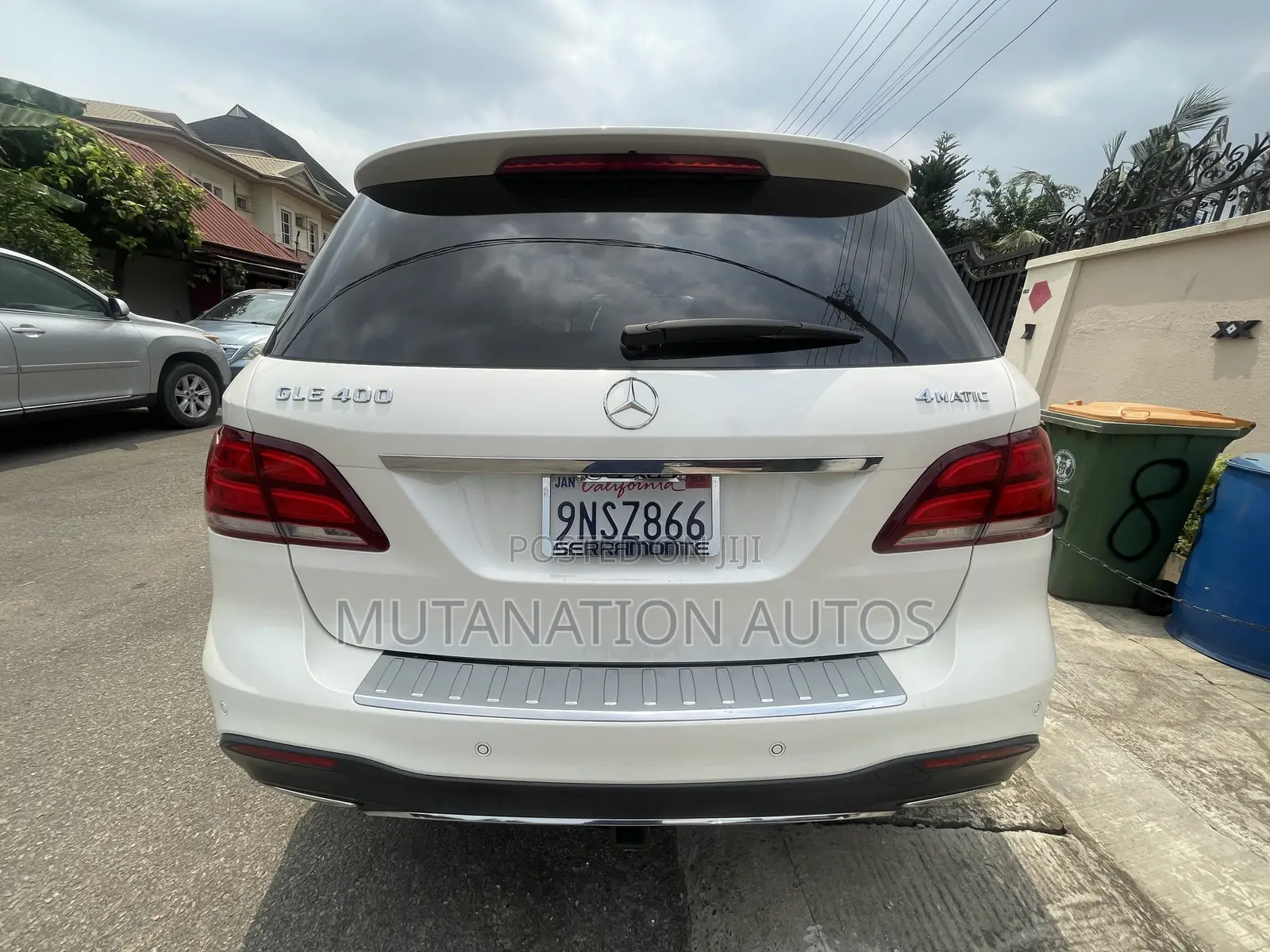 Mercedes-Benz GLE-Class GLE 400 4MATIC 2016 White
