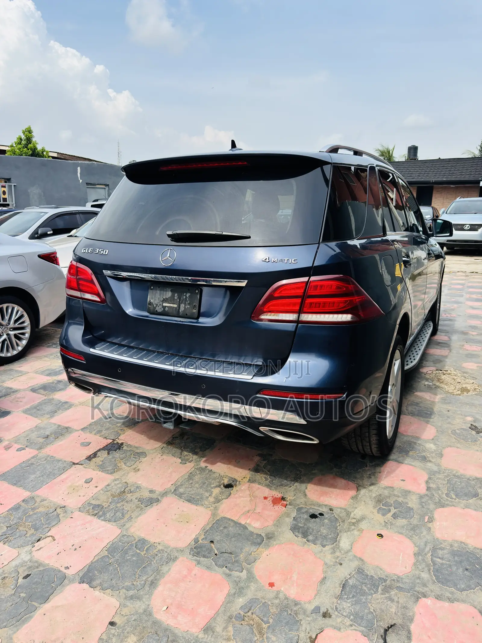 Mercedes-Benz GLE-Class GLE 350 2016 Blue