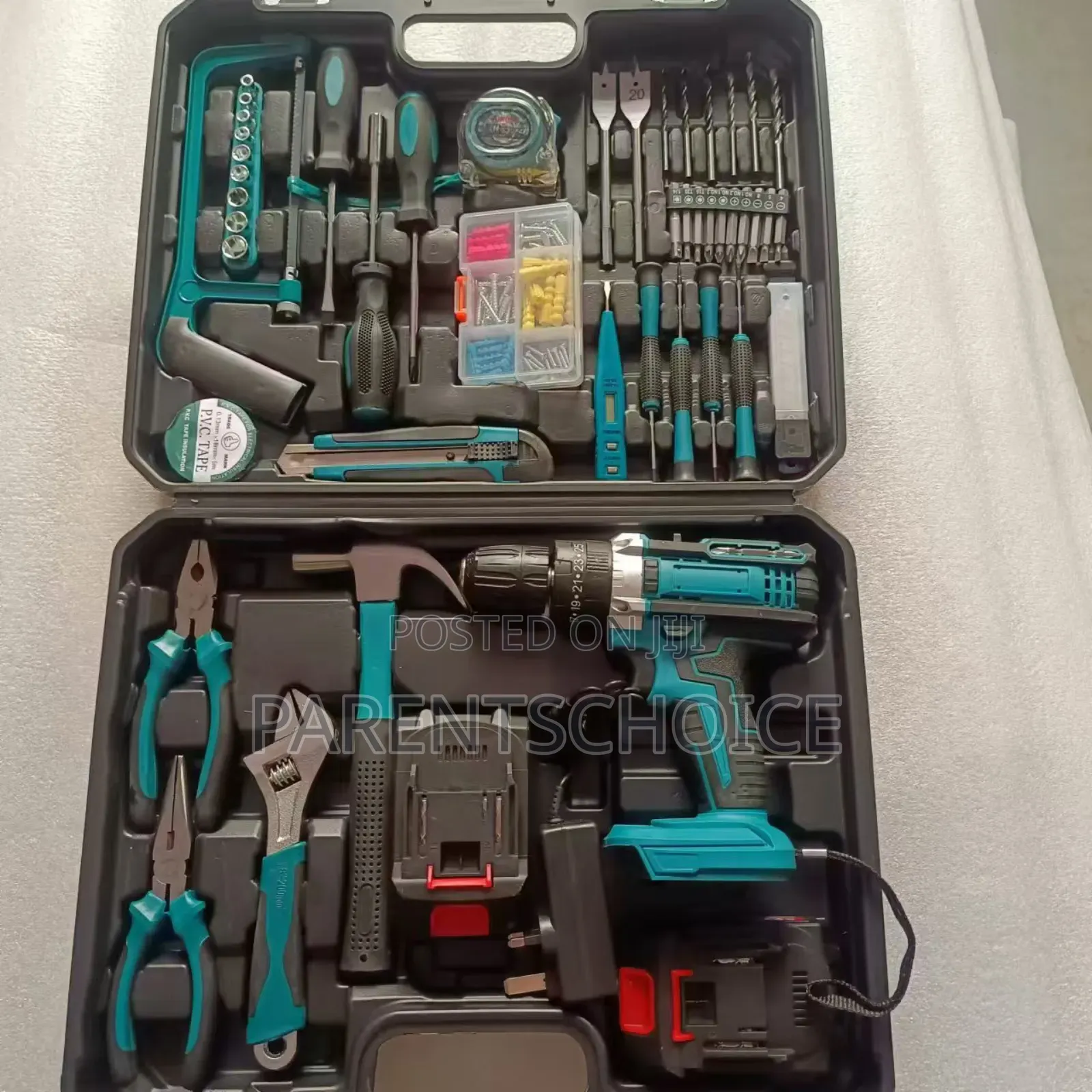 Comprehensive Cordless Drill Hand Tool Kit
