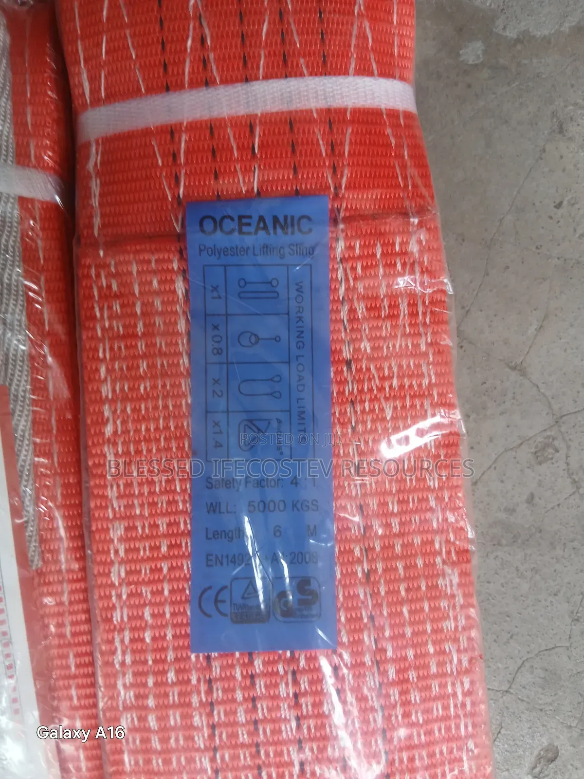 Lifting Belt 5 Tons by 6m