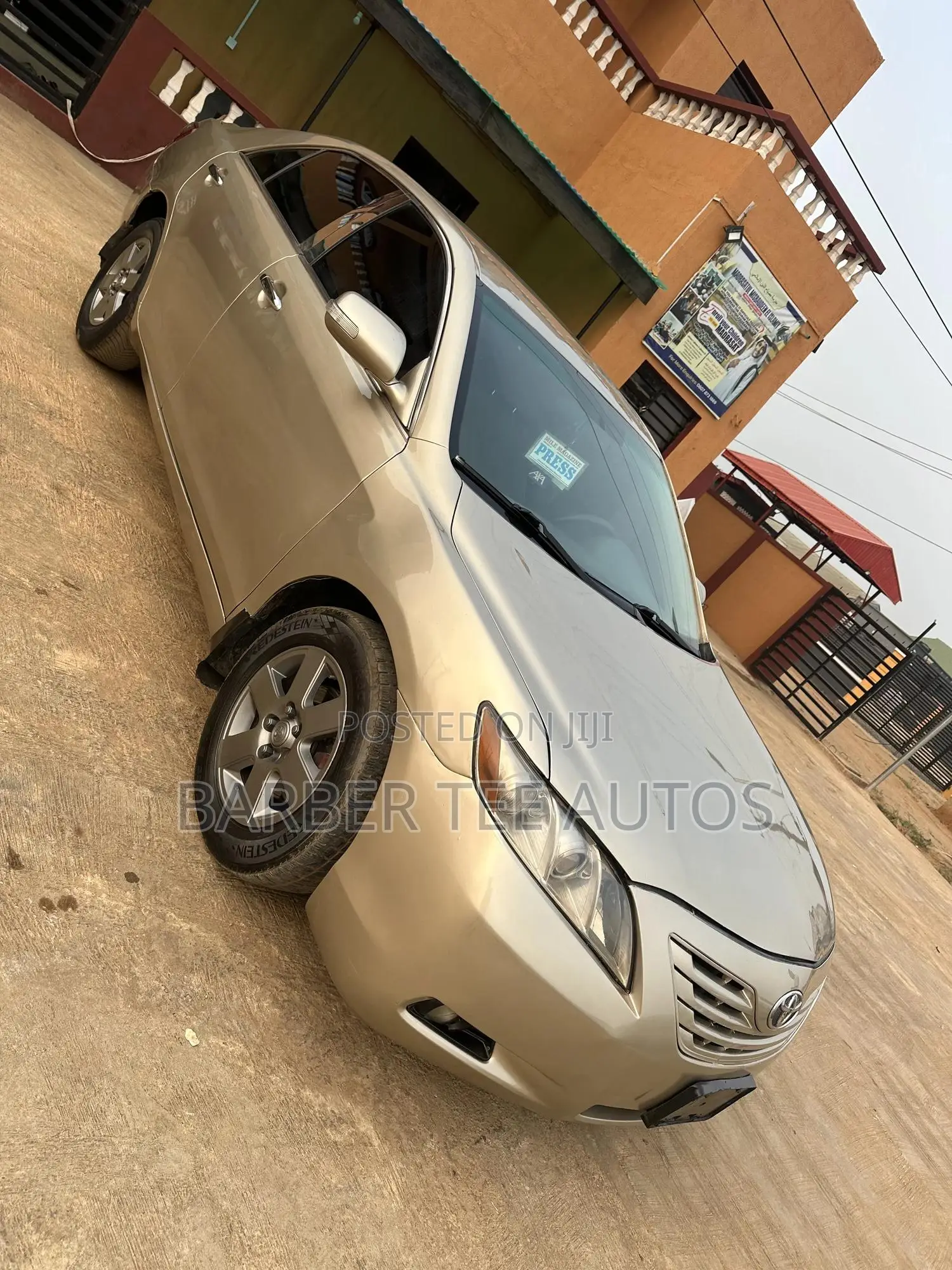 Toyota Camry 2008 Gold