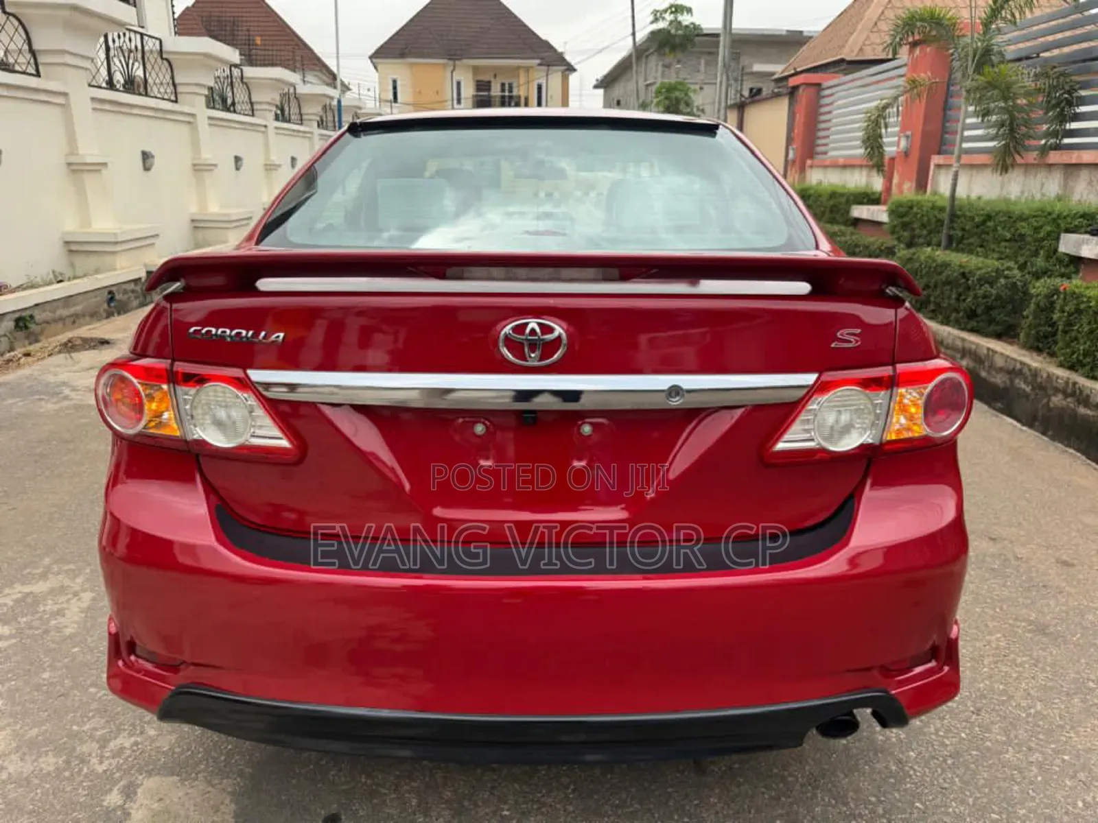 Toyota Corolla S 4dr Sedan (1.8L 4cyl 4A) 2012 Red