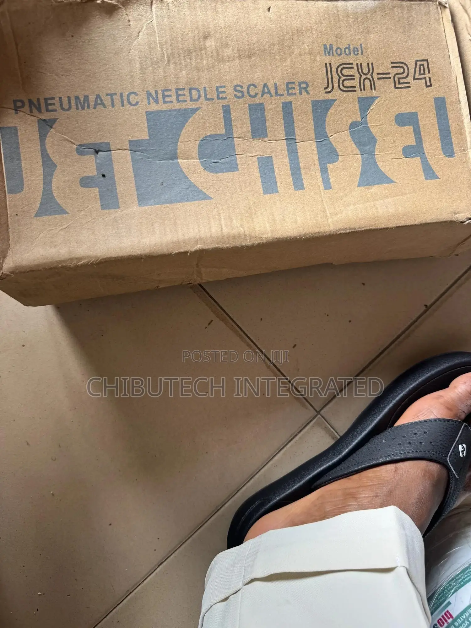 Nitto Kohki Jex-24 Pneumatic Jet Chisel Needle Scaler
