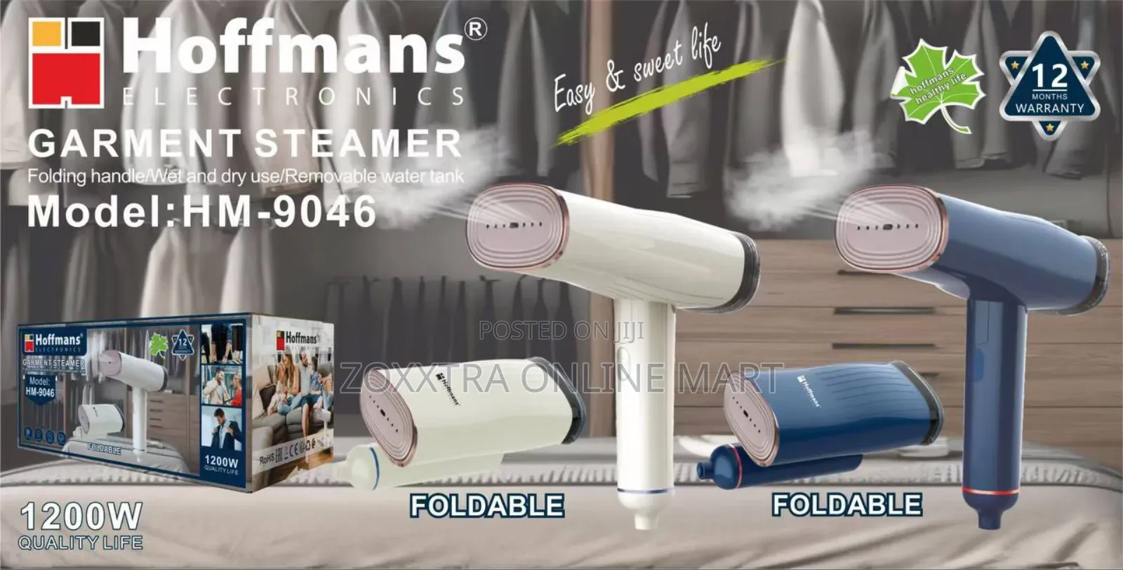 Hoffmans Garment Steamer
