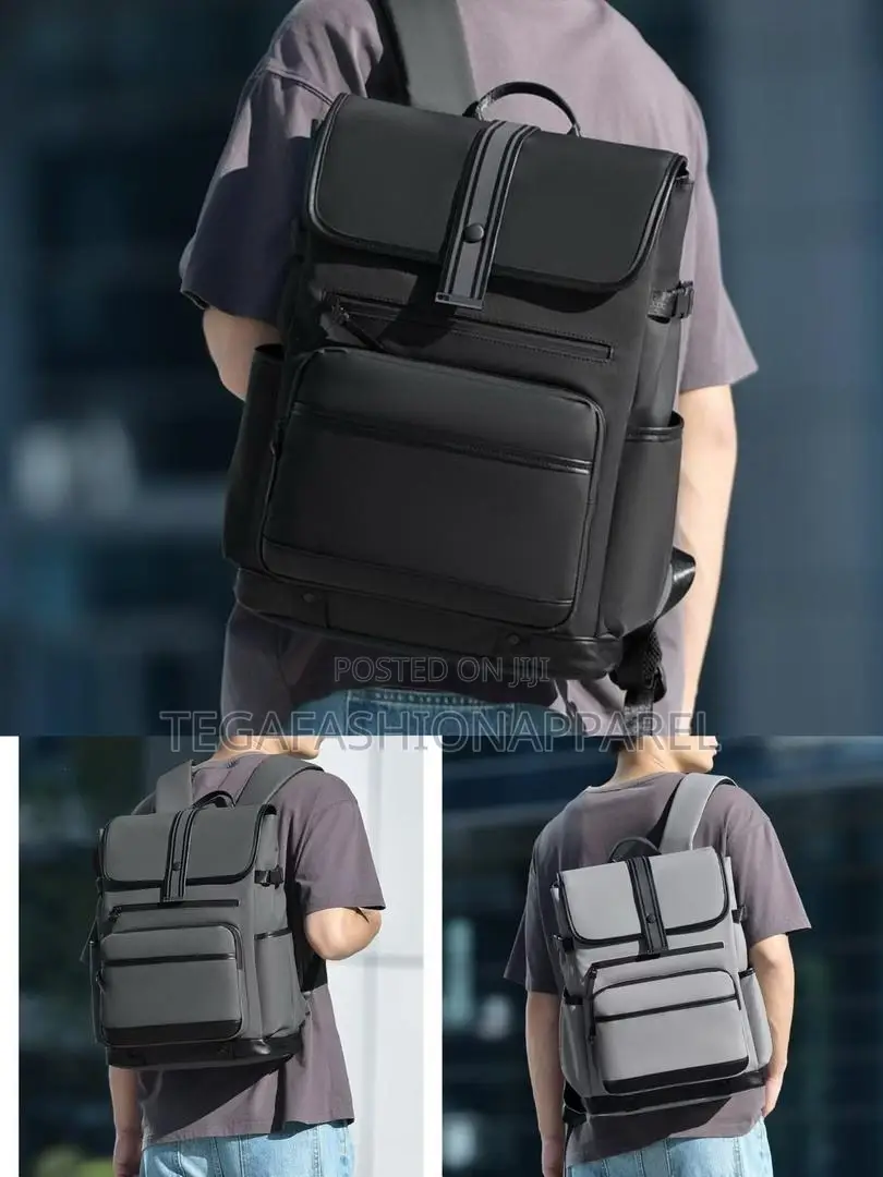 Quality Plain Leather Back Pack