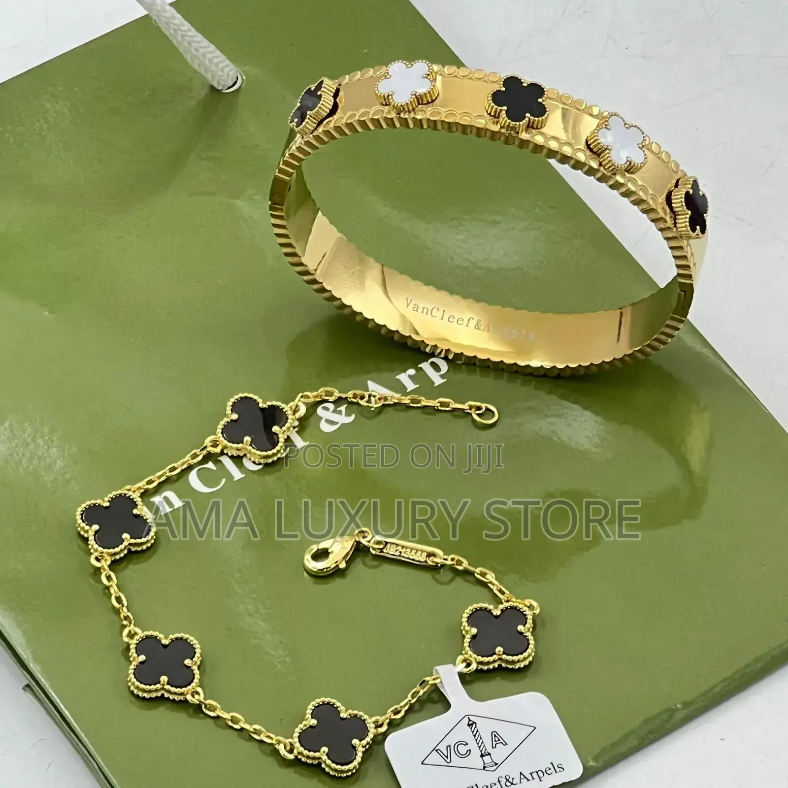 Van Cleef Arpels Luxury Stainless Steel Wrist Bracelets N40k Each