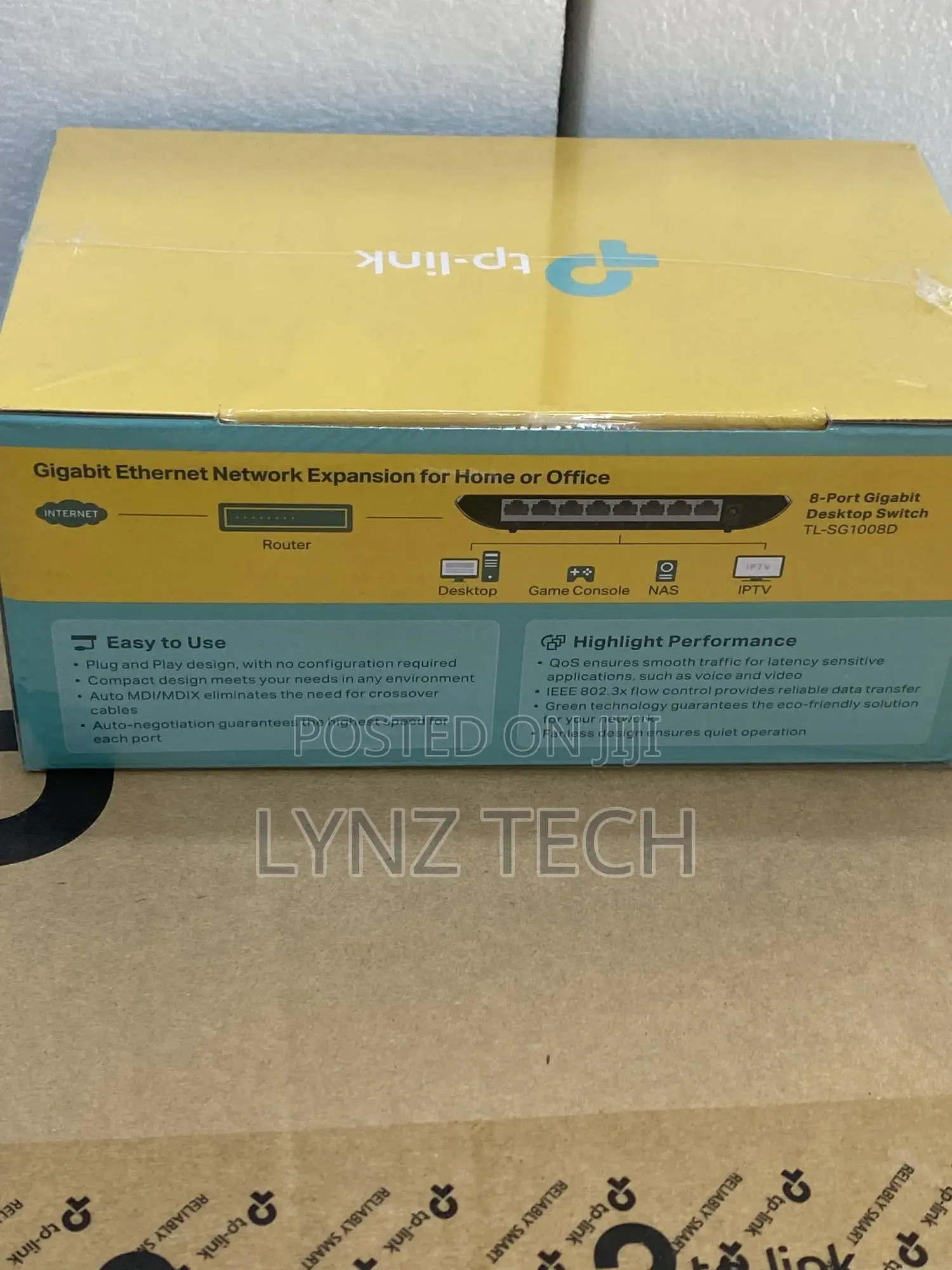 Tp-Link 8port Gigabit Desktop Switch