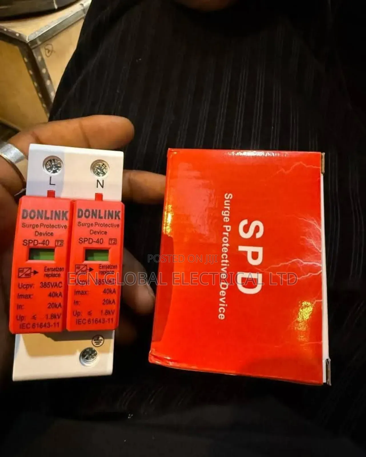 Donlink SPD-40 Dc Surge Protection Device (40ka, 600v/1000v) for Solar