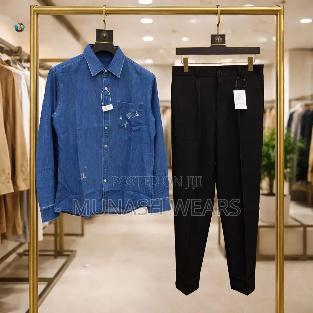 Classic Men Shirt and Pant Combined M-5xl Available