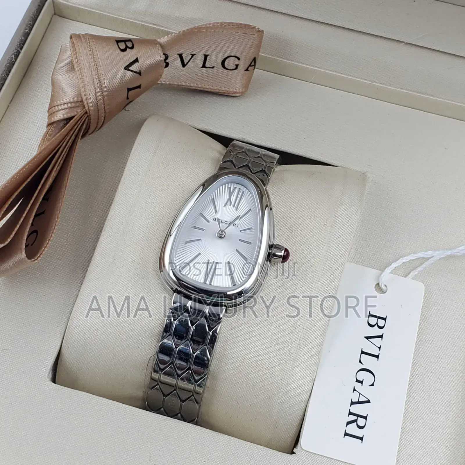 Bvlgari Luxury Stainless Steel Designer Female Wristwatches