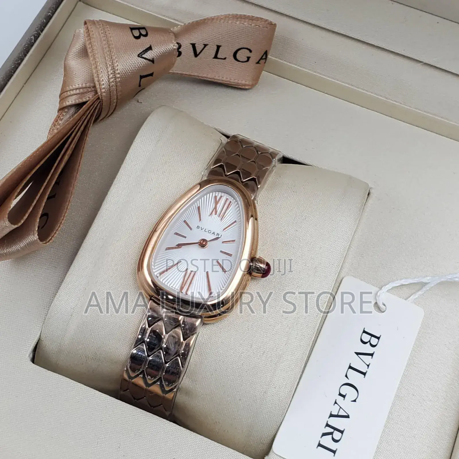 Bvlgari Luxury Stainless Steel Designer Female Wristwatches