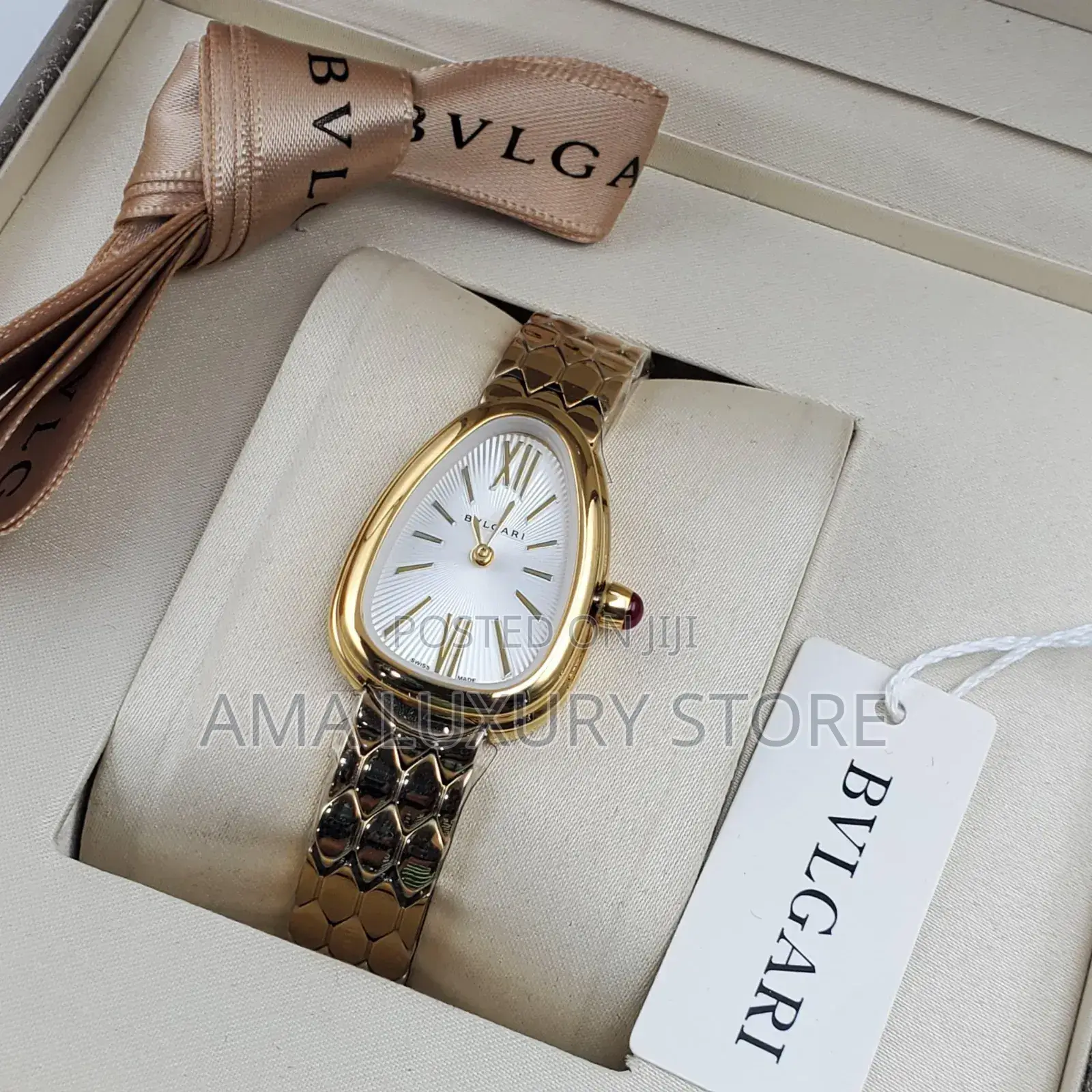 Bvlgari Luxury Stainless Steel Designer Female Wristwatches