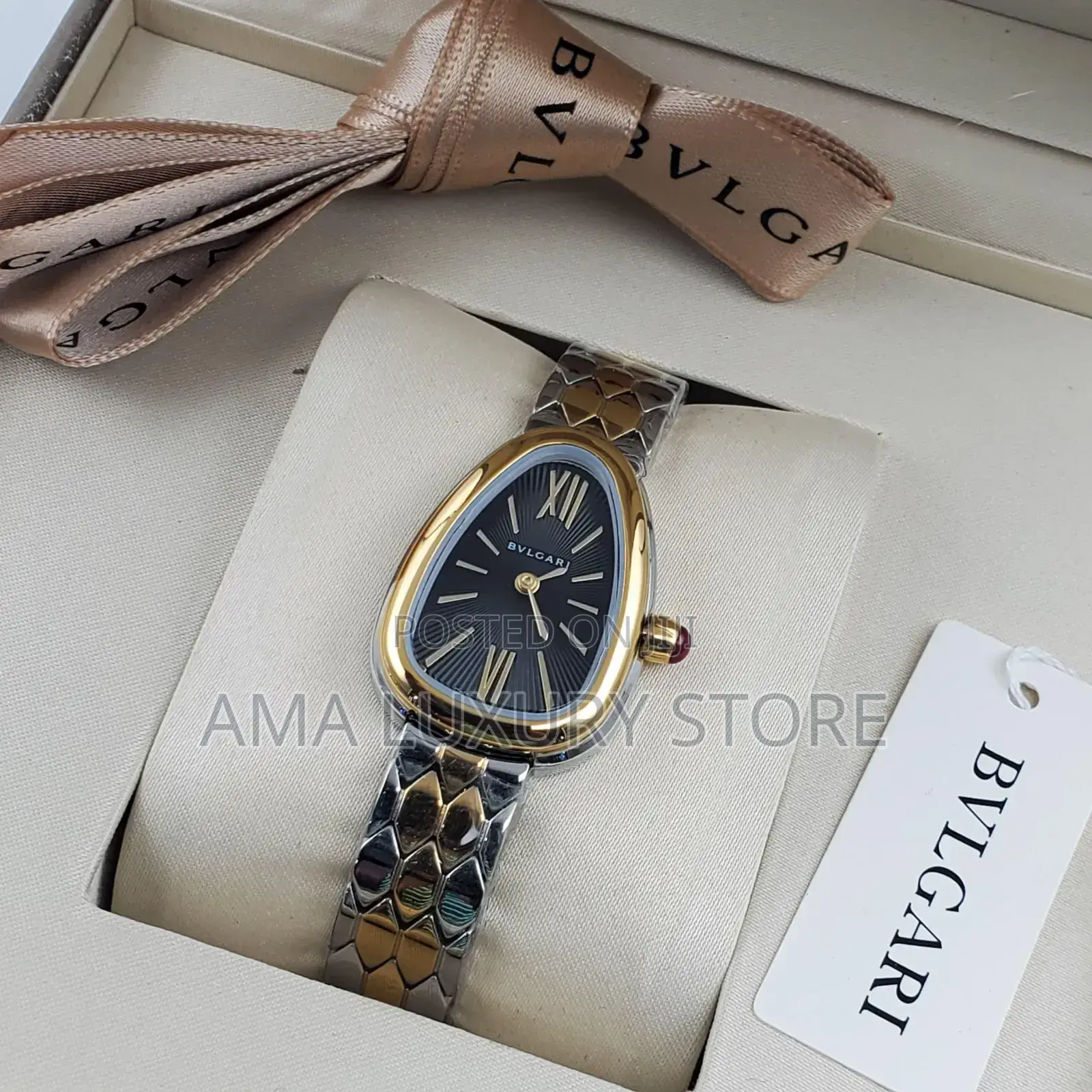 Bvlgari Luxury Stainless Steel Designer Female Wristwatches