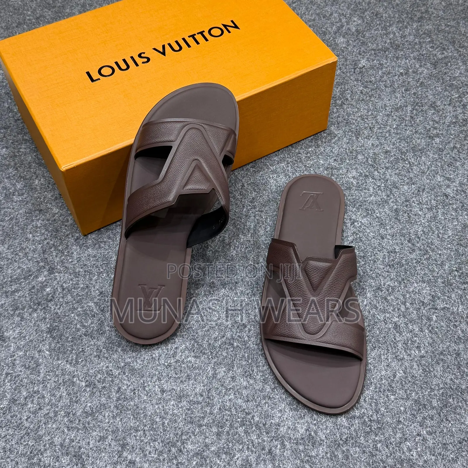 Luxury Lv Slipers 40-47 Original Quality