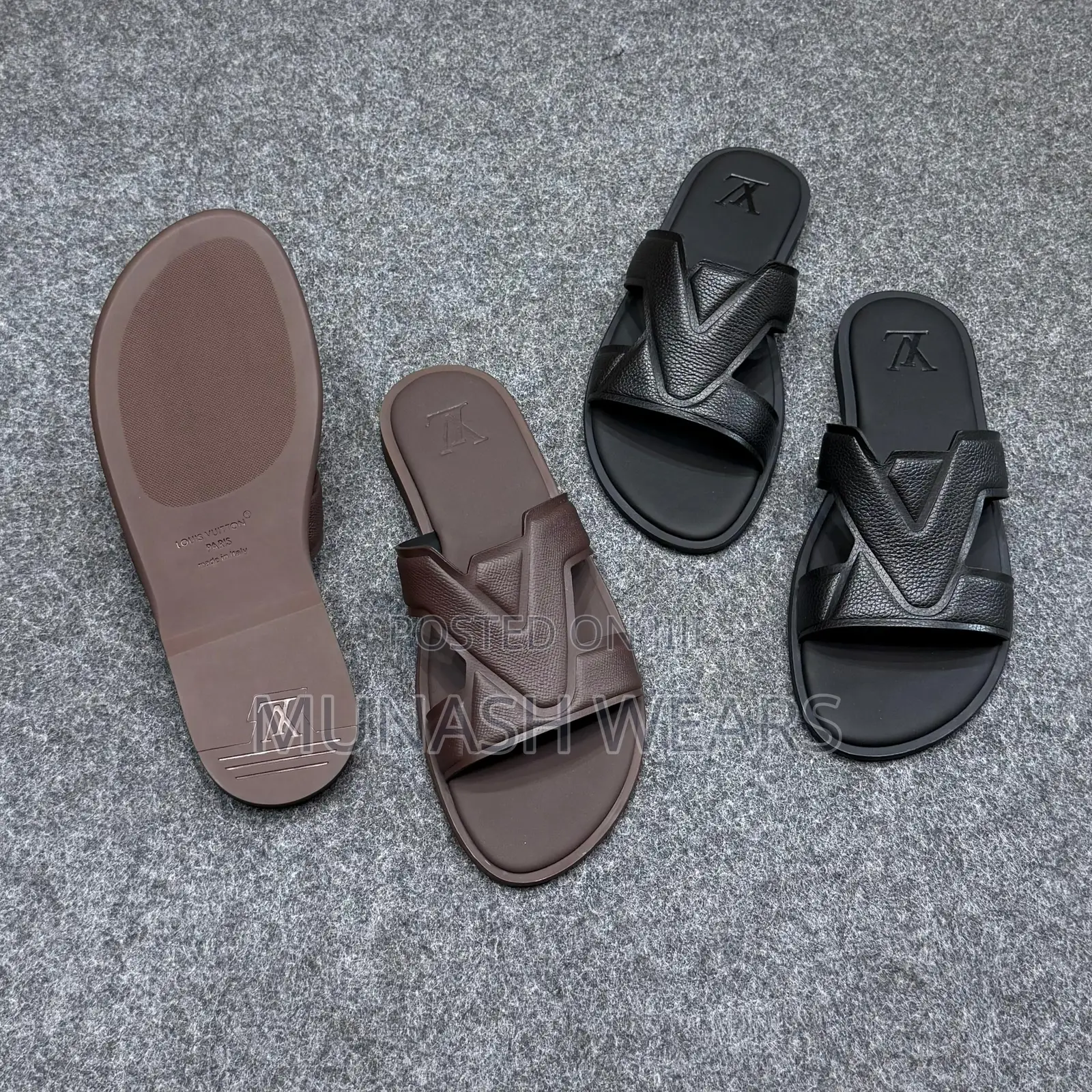 Luxury Lv Slipers 40-47 Original Quality