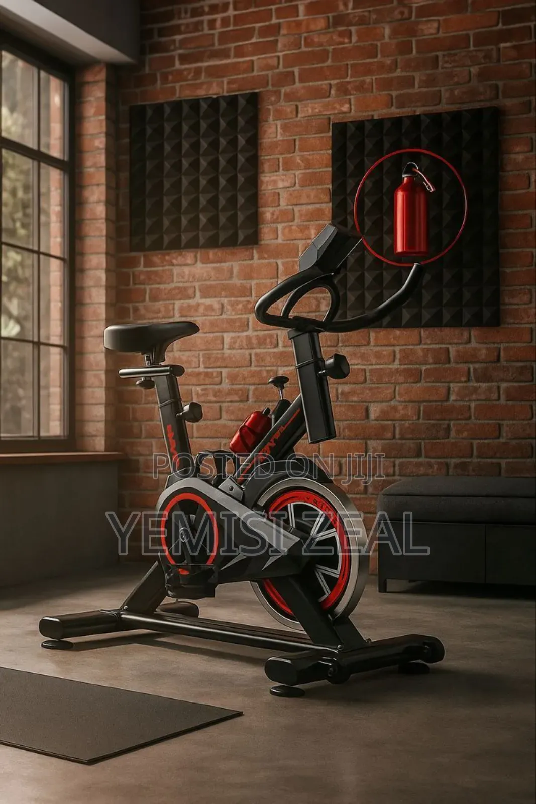 Quality Spinning Bike With Bottle Holder and 120kg User Weight