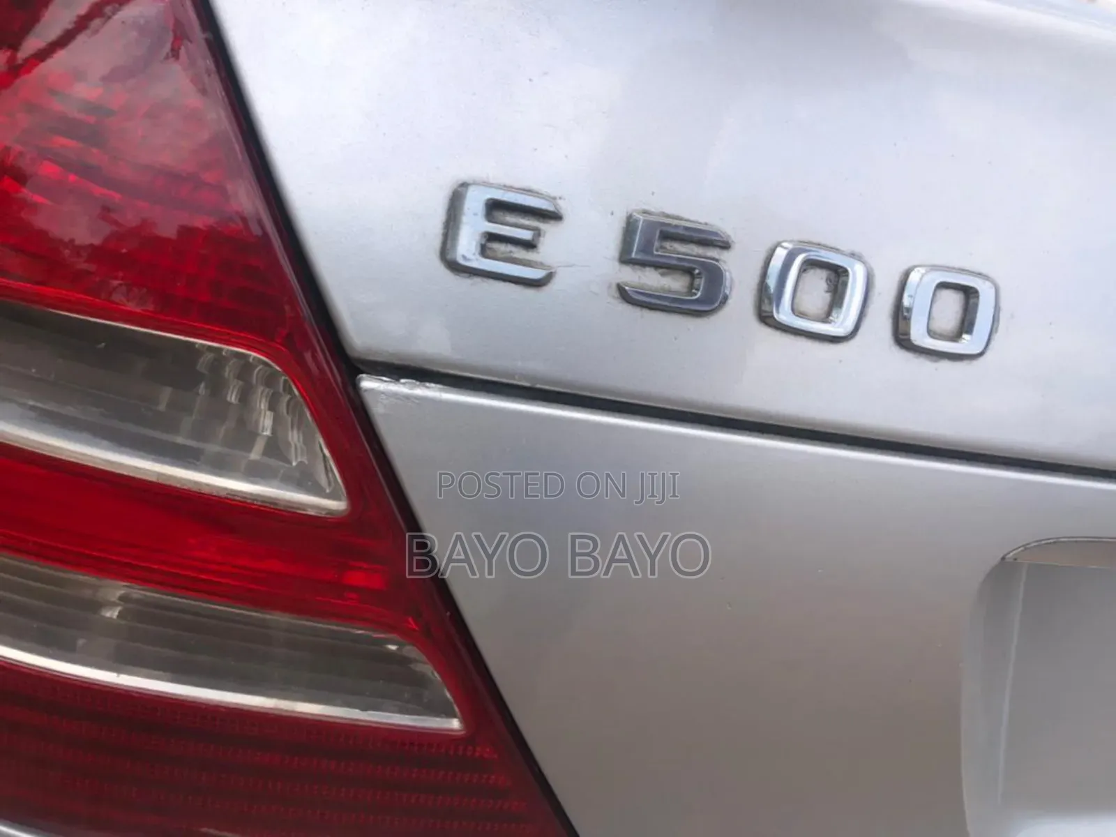 Mercedes-Benz E500 2007 Silver
